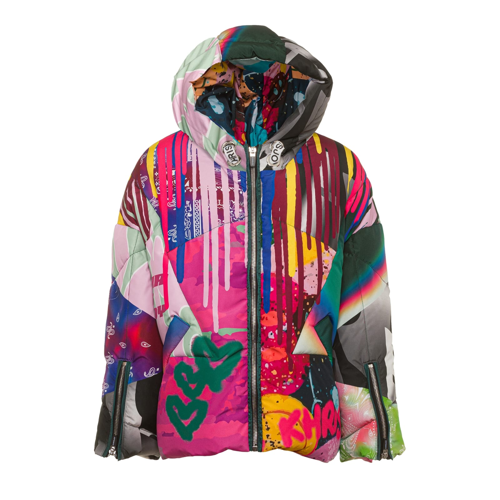 Khrisjoy Down Jacket In Multicolor