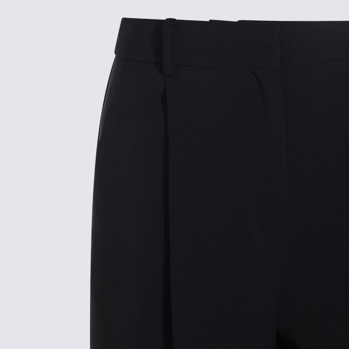 Elisabetta Franchi Trousers Blacks And Greys In Black