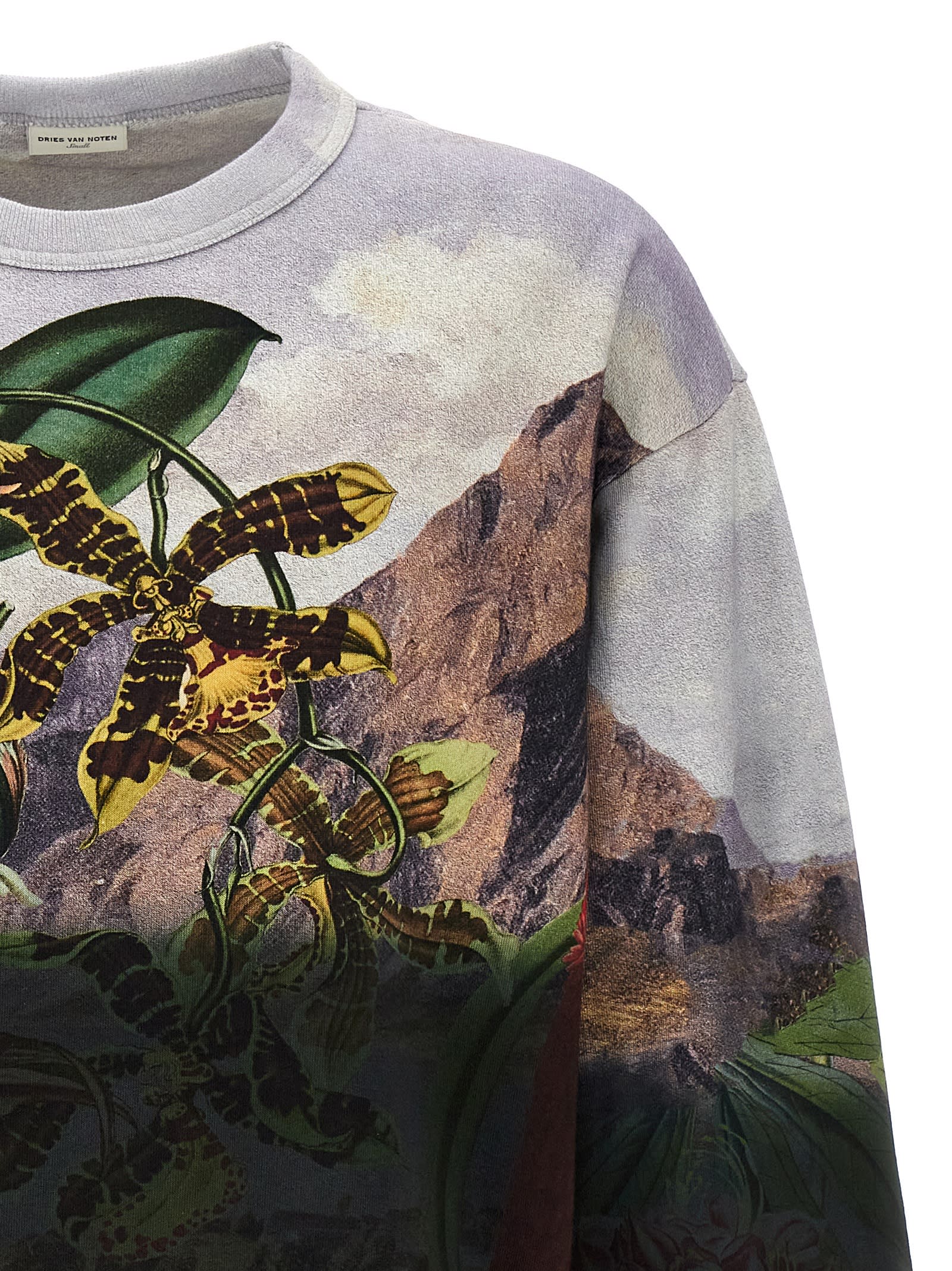 Dries Van Noten Hax Sweatshirt In Black | ModeSens