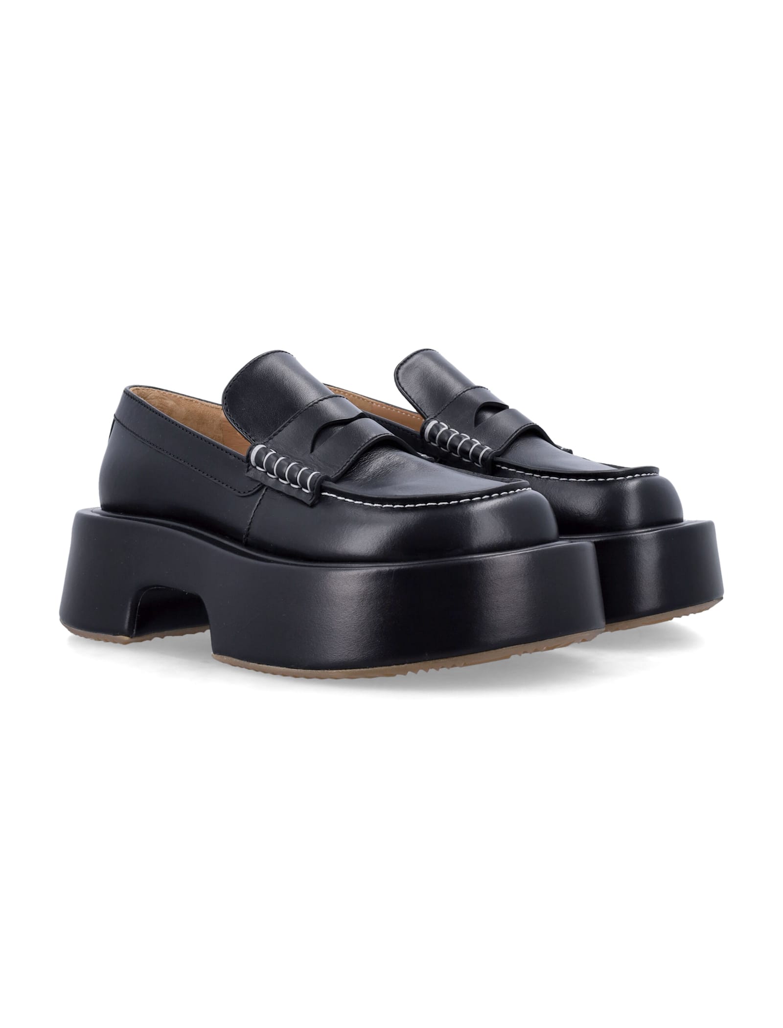 JW ANDERSON PLATFORM MOCASSINS