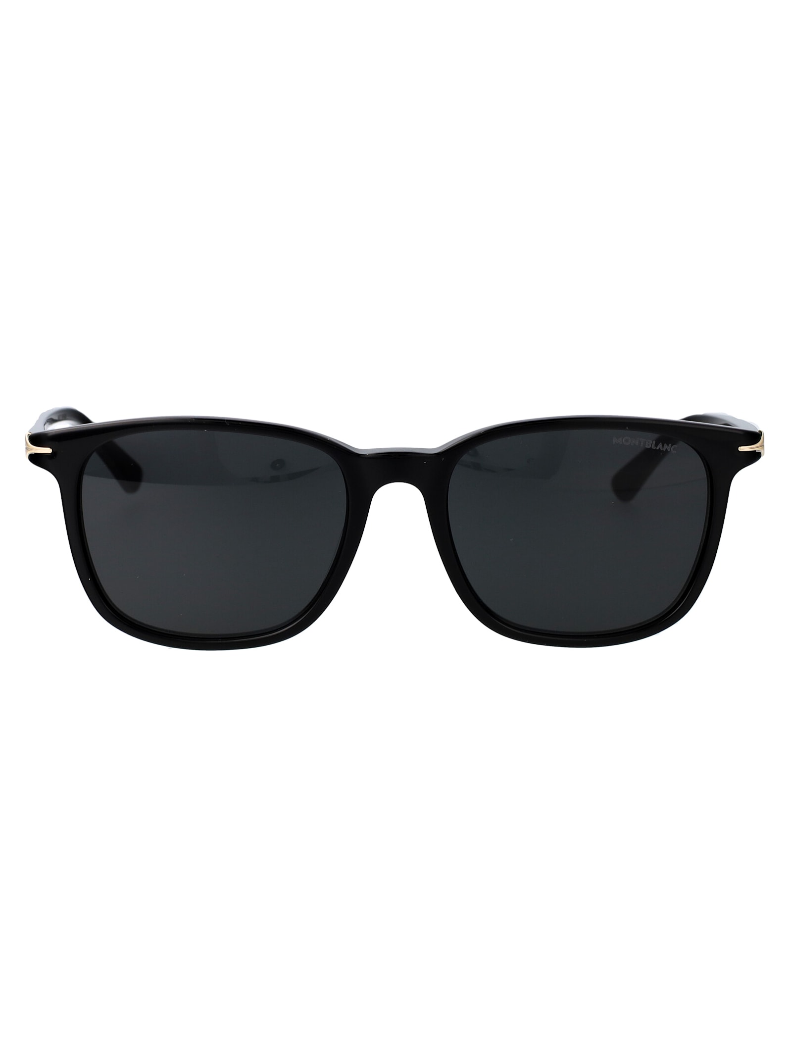 Shop Montblanc Mb0338s Sunglasses In Black