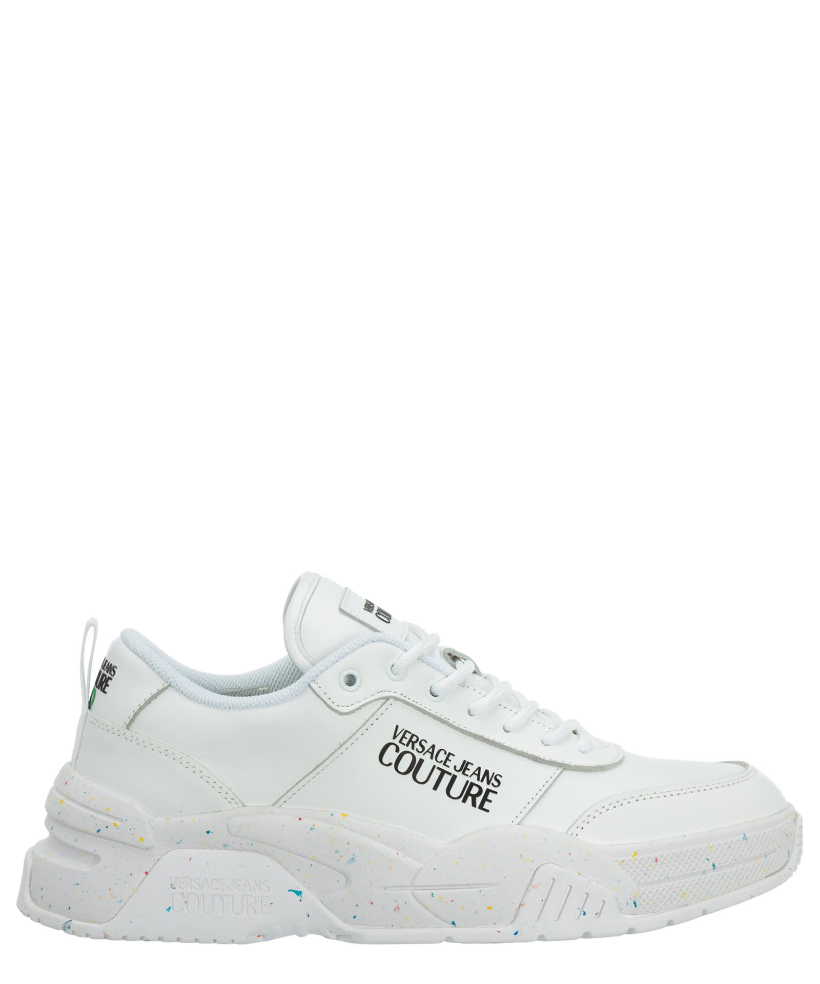 Versace Jeans Couture Stargaze Leather Sneakers