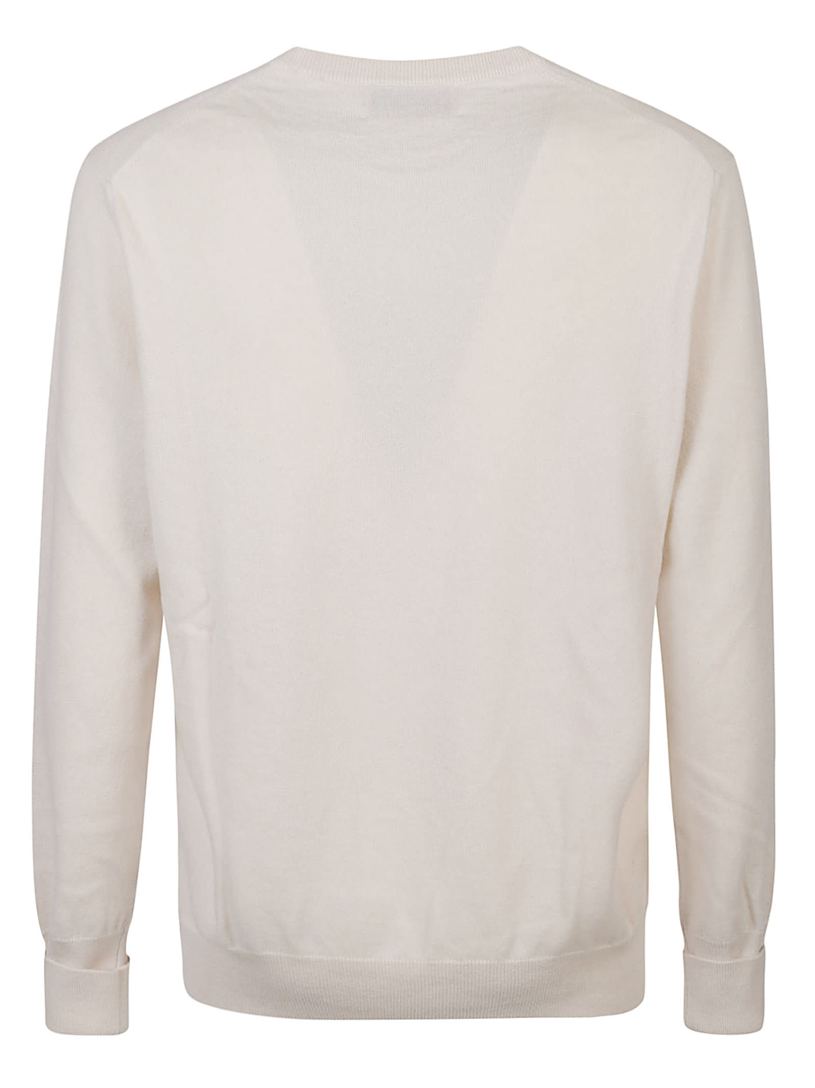 Ballantyne Plain Sweater In Neutral