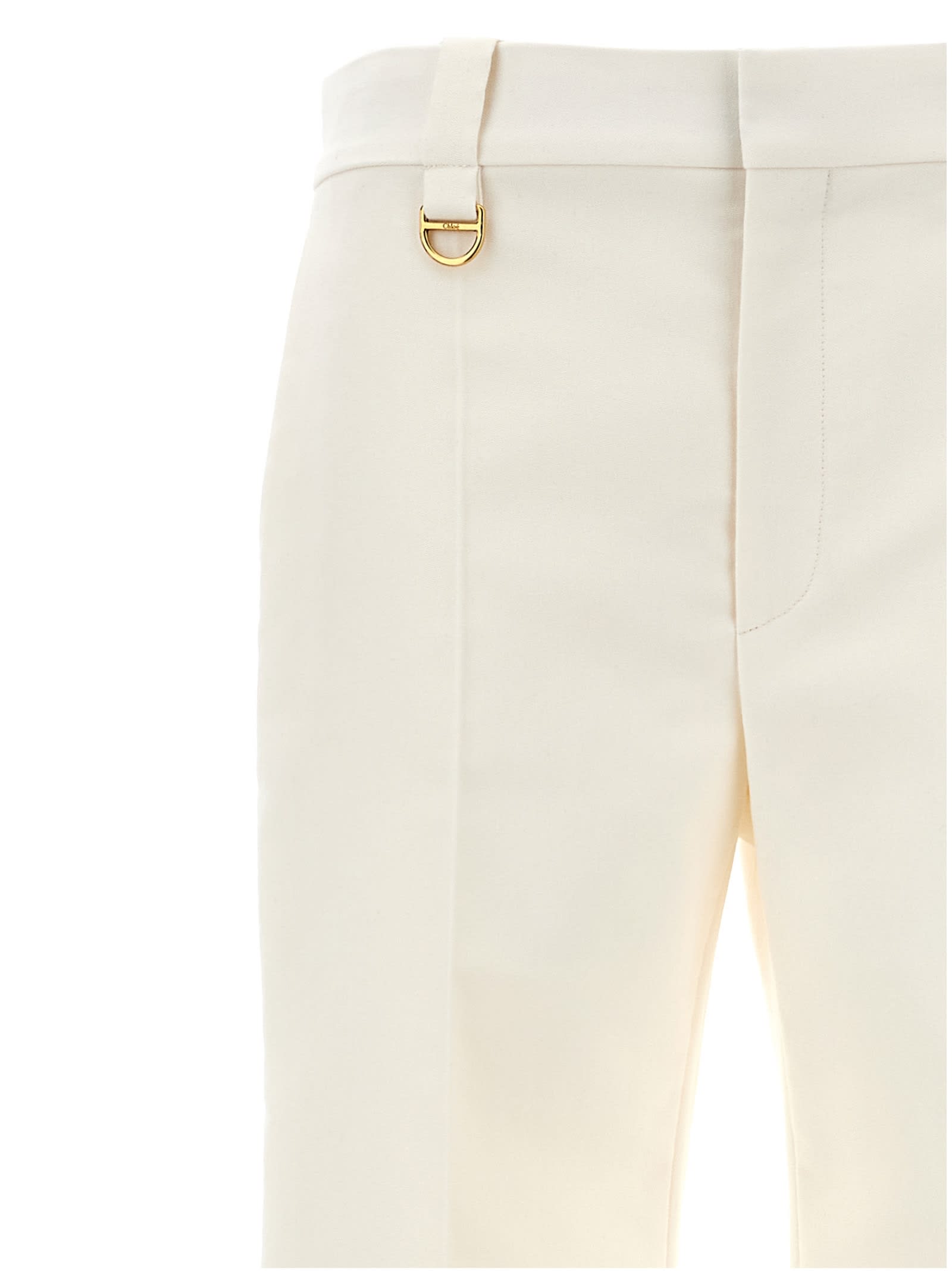 Shop Chloé Boyish Pants In White