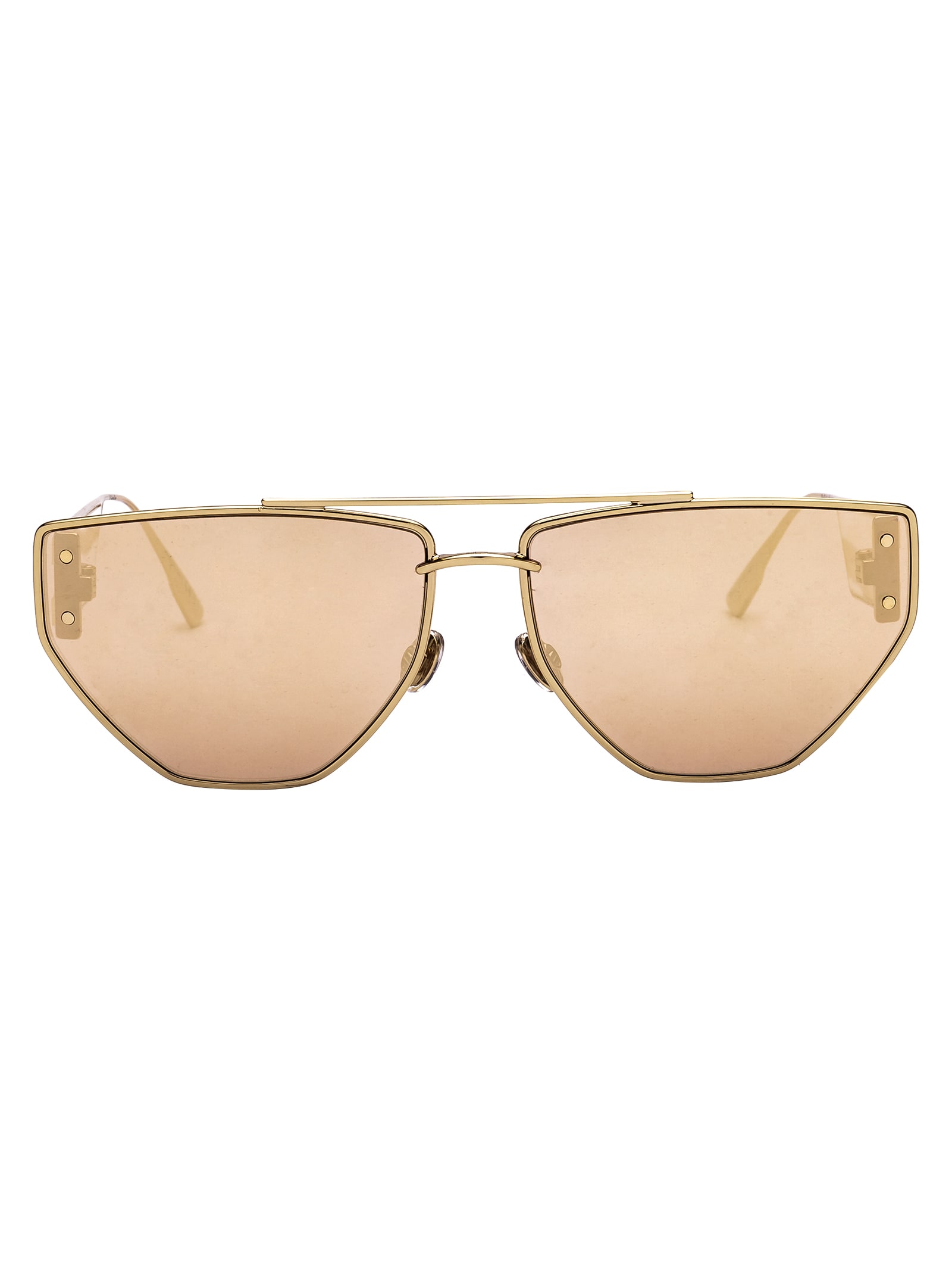 dior reflected sunglasses rose gold