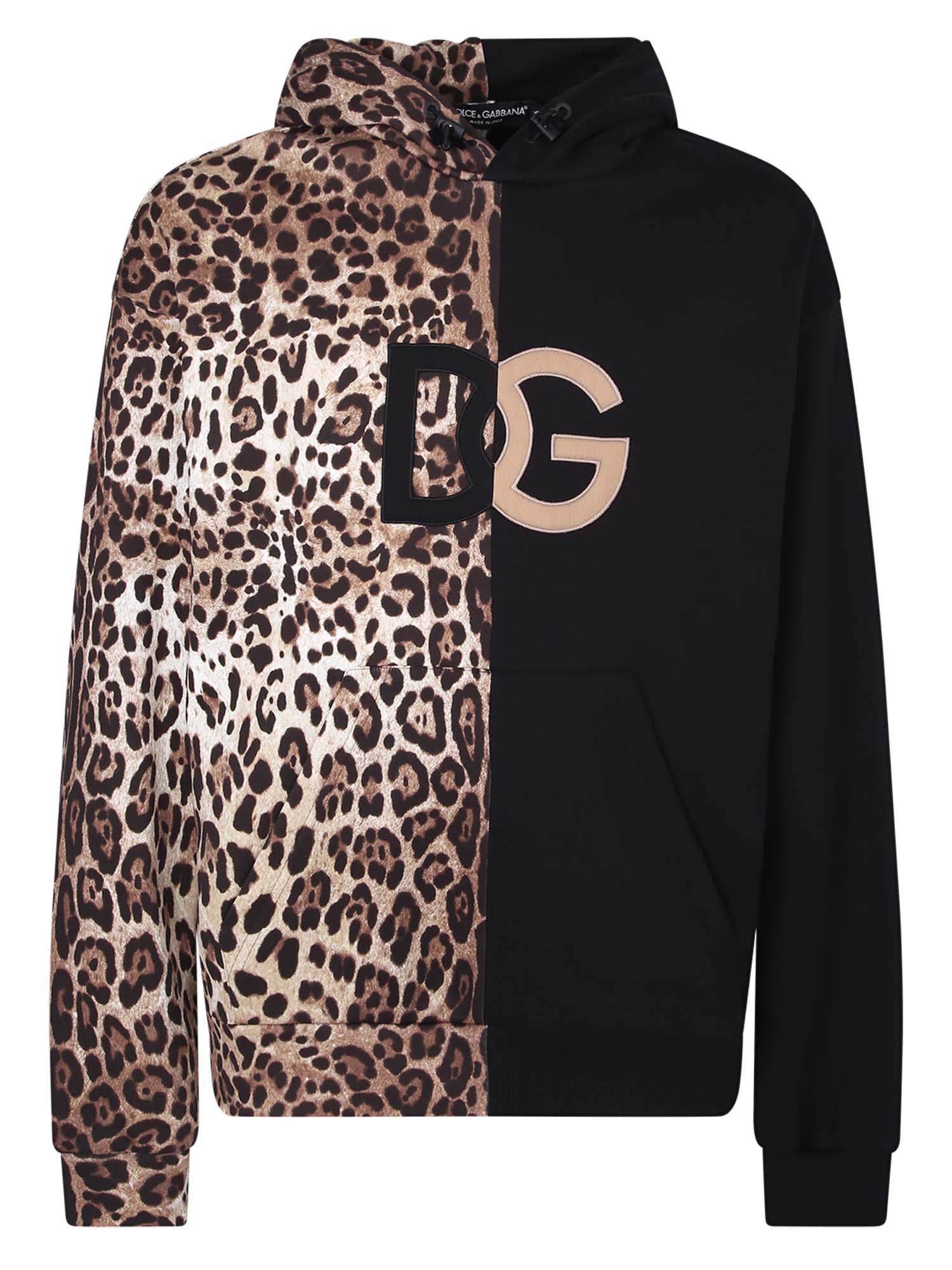 Dolce & Gabbana Leopard Print Sweatshirt