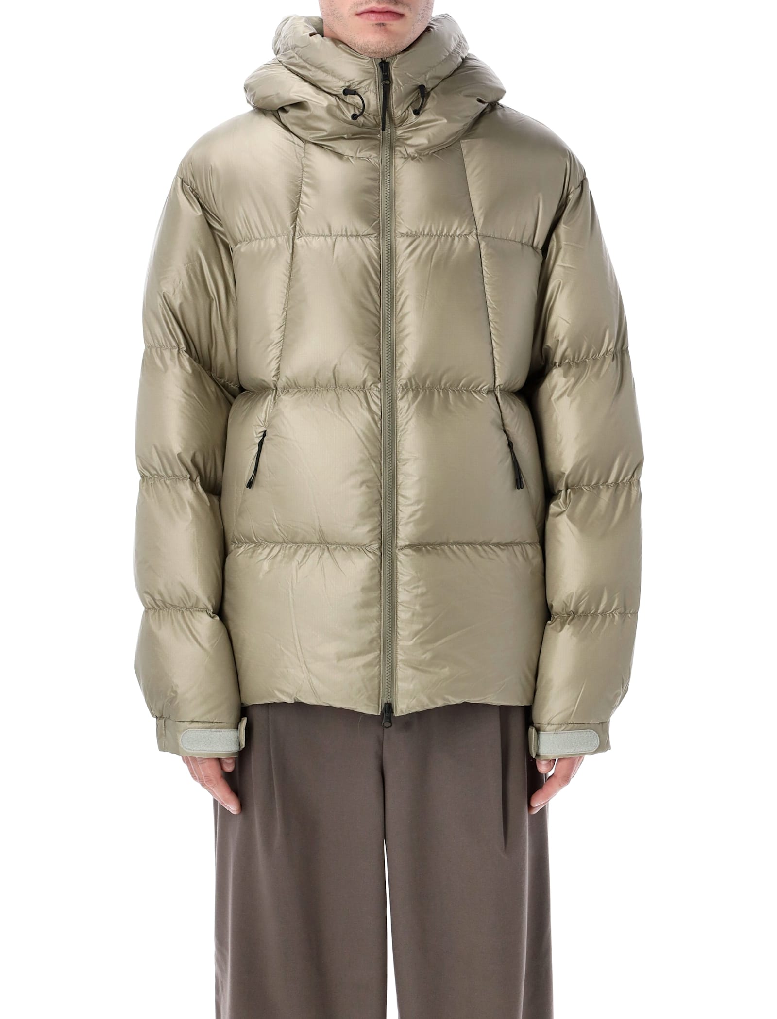Goldwin Pertex Quantum Down Parka In Green