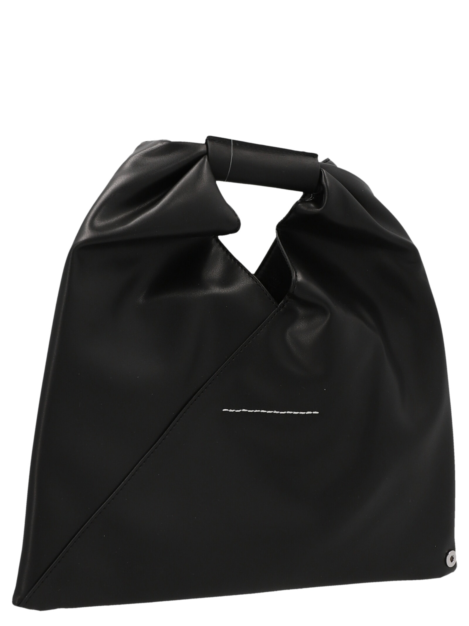 Shop Mm6 Maison Margiela Japanese Bag Classic Mini In Black
