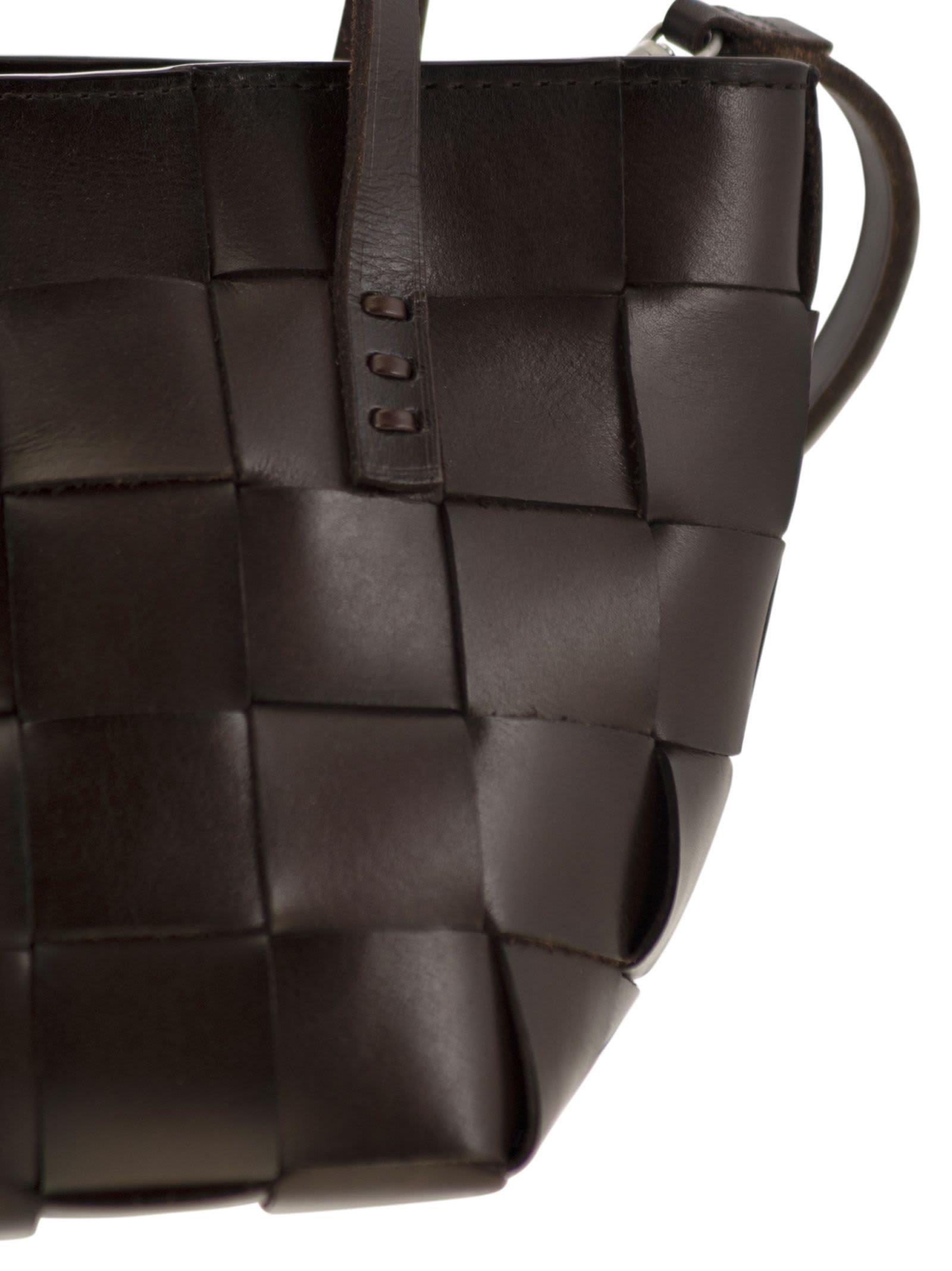 Dragon Diffusion Japan Mini - Woven Leather Bag