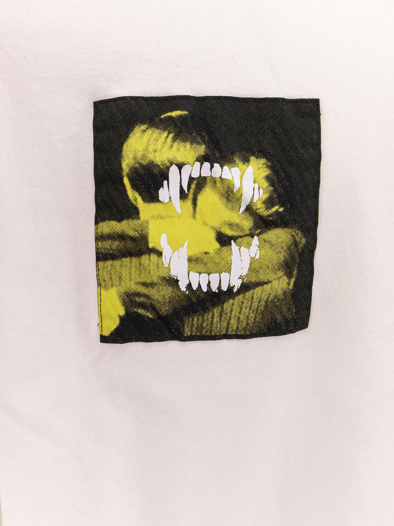 Undercover Crew-neck Cotton T-shirt Iconic Patches In White