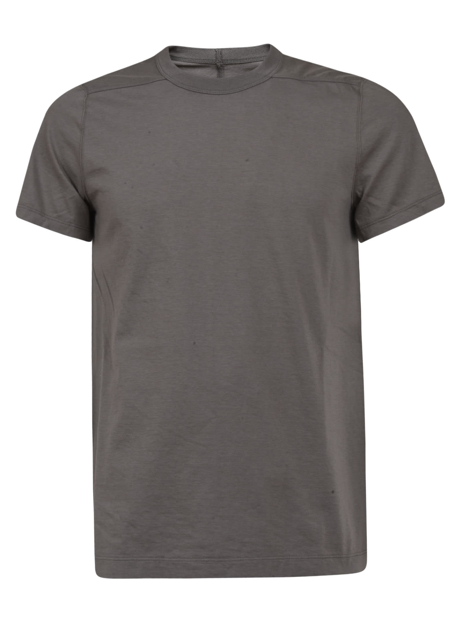 Rick Owens Short Level T-shirt In Polvere