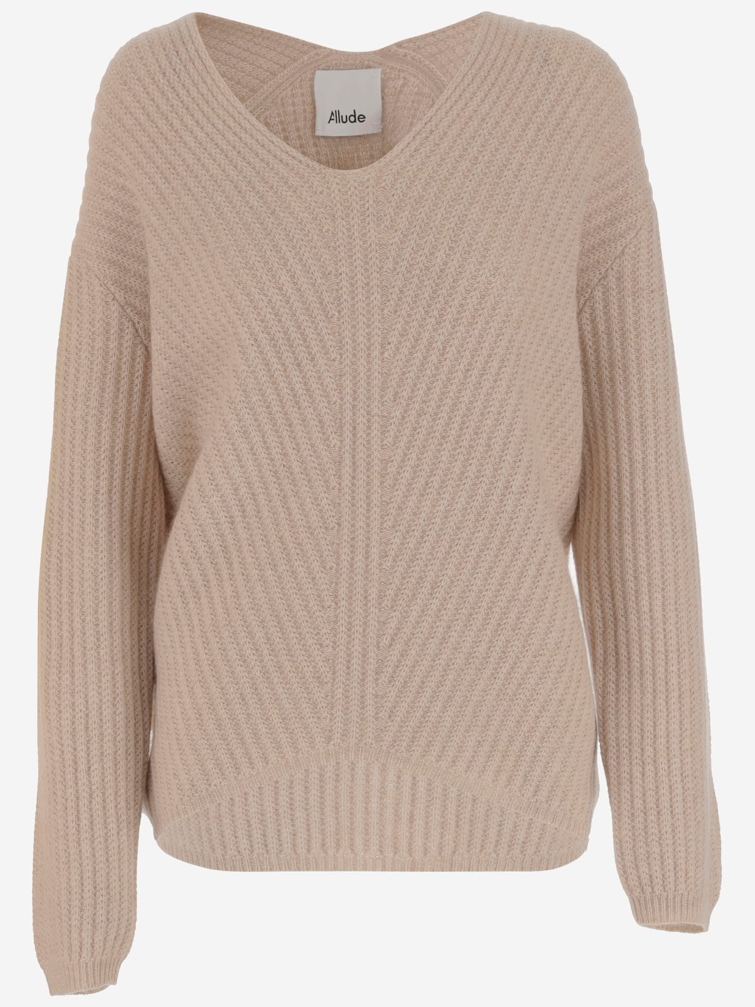 Ribbed Cashmere Pullover