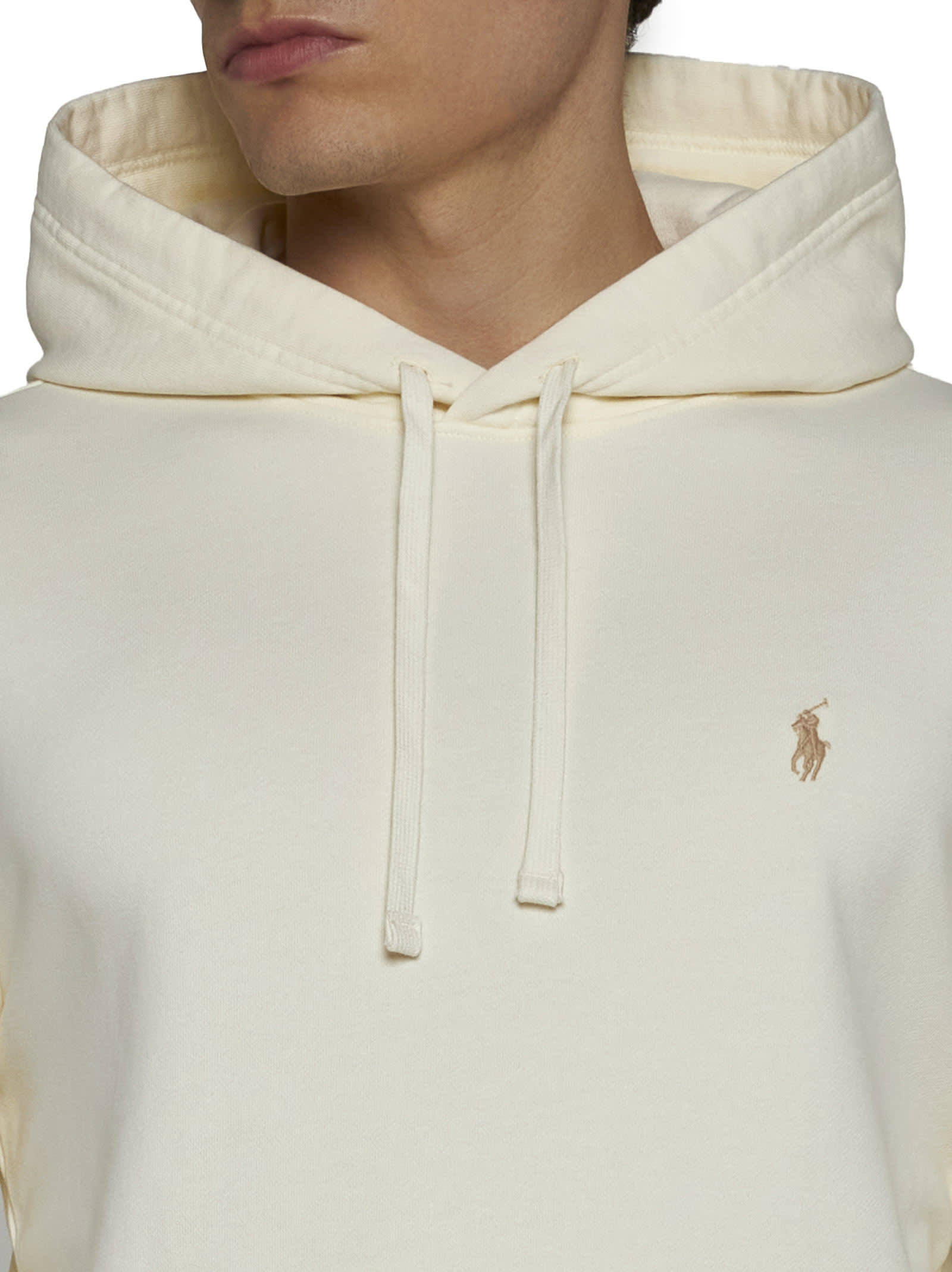 Shop Polo Ralph Lauren Sweater In Clubhouse Cream