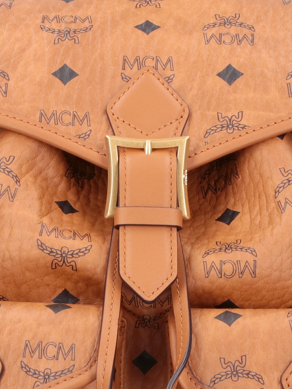 Mcm Small Backpack Aren In Brown