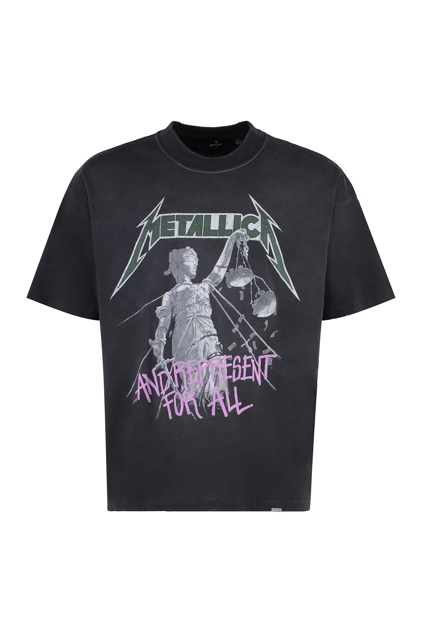 X Metallica - Logo Cotton T-shirt