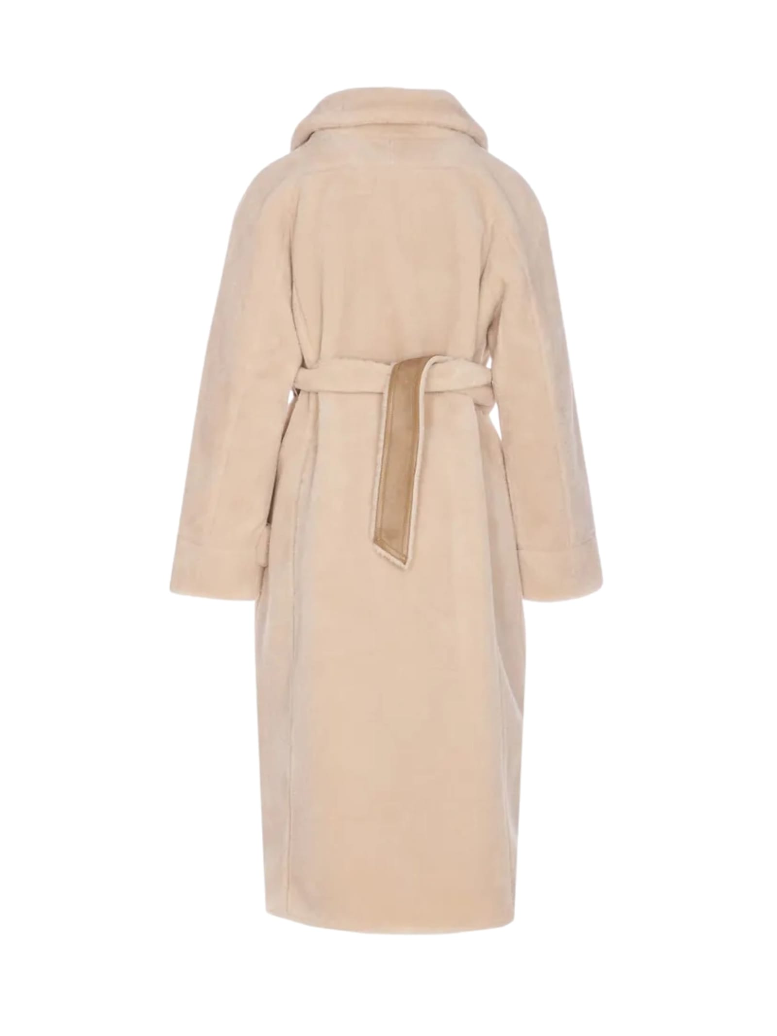 Urbancode Wool Coat In Neutral