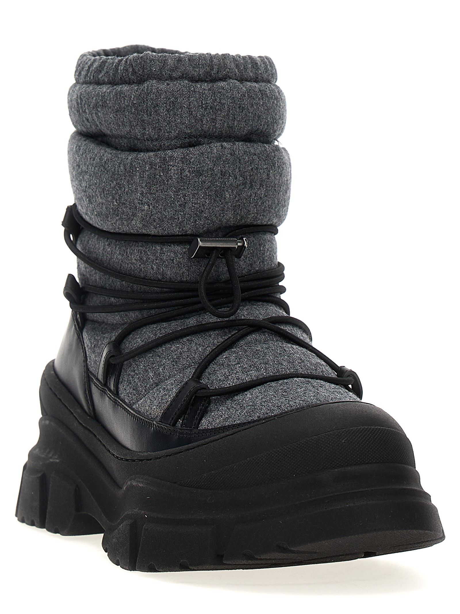 Shop Brunello Cucinelli Padded Ankle Boots In Black