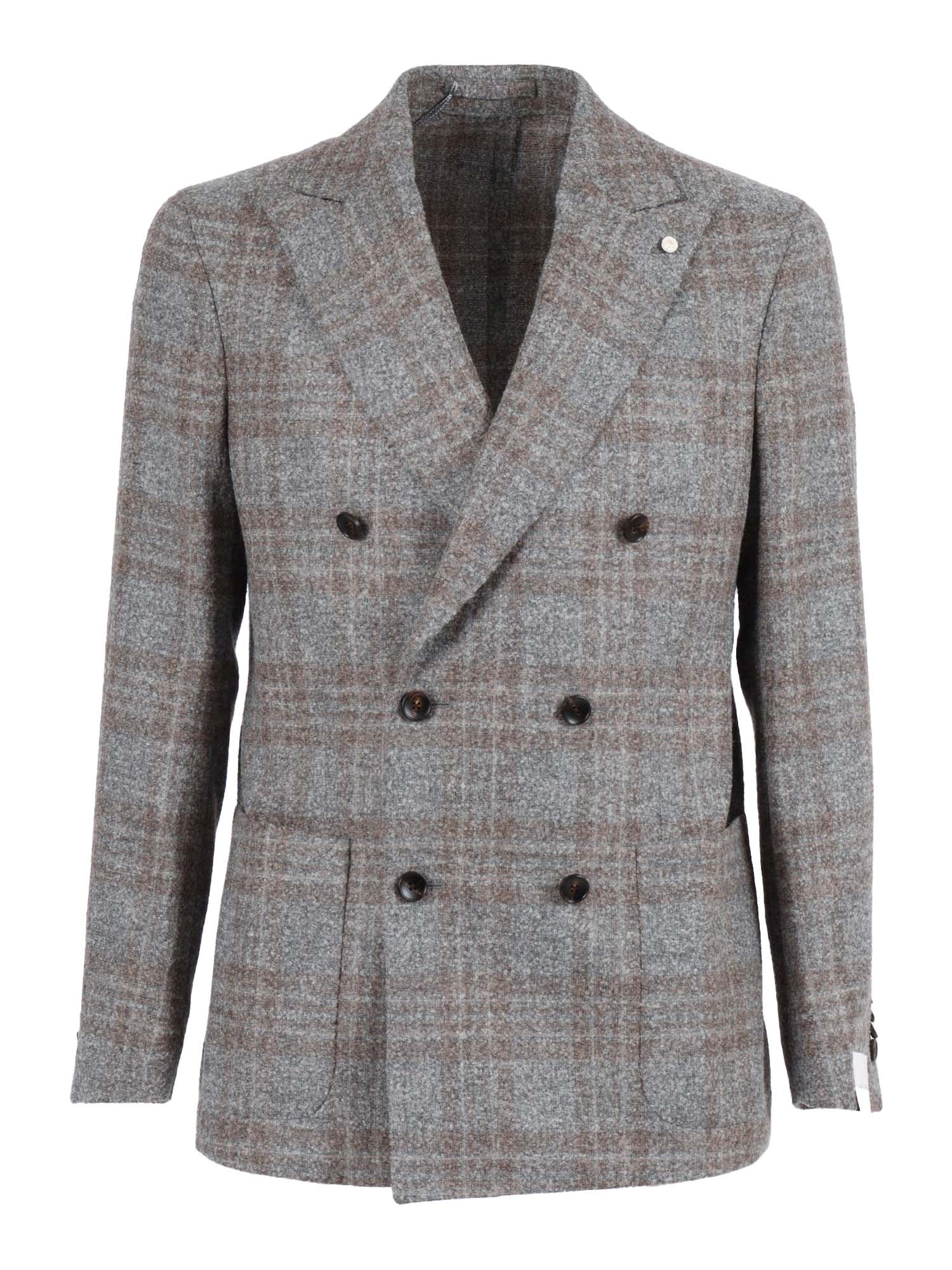 Luigi Bianchi Mantova Jacket In Gray