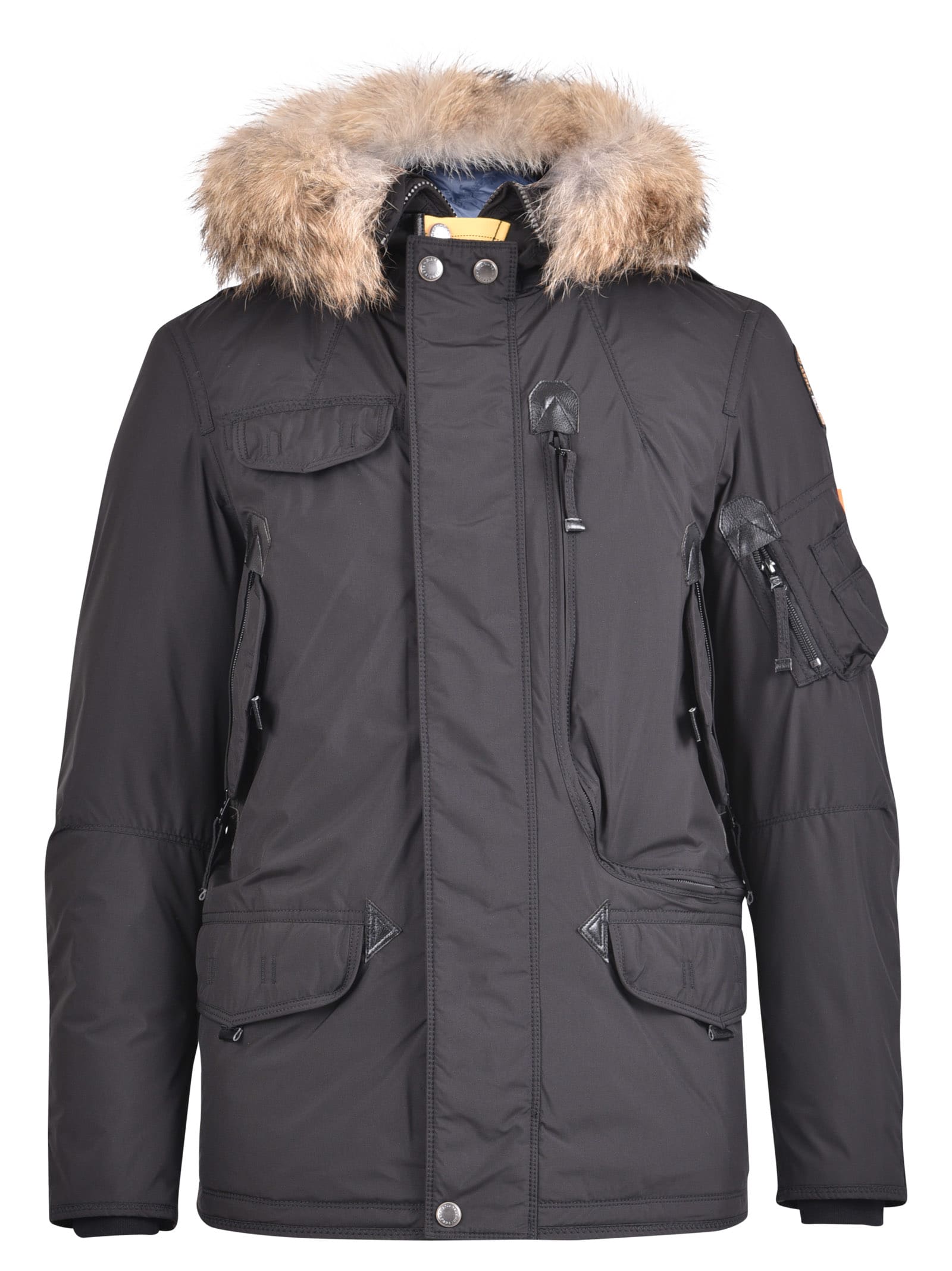 Parajumpers Multi-Pockets Jacket In Black | ModeSens