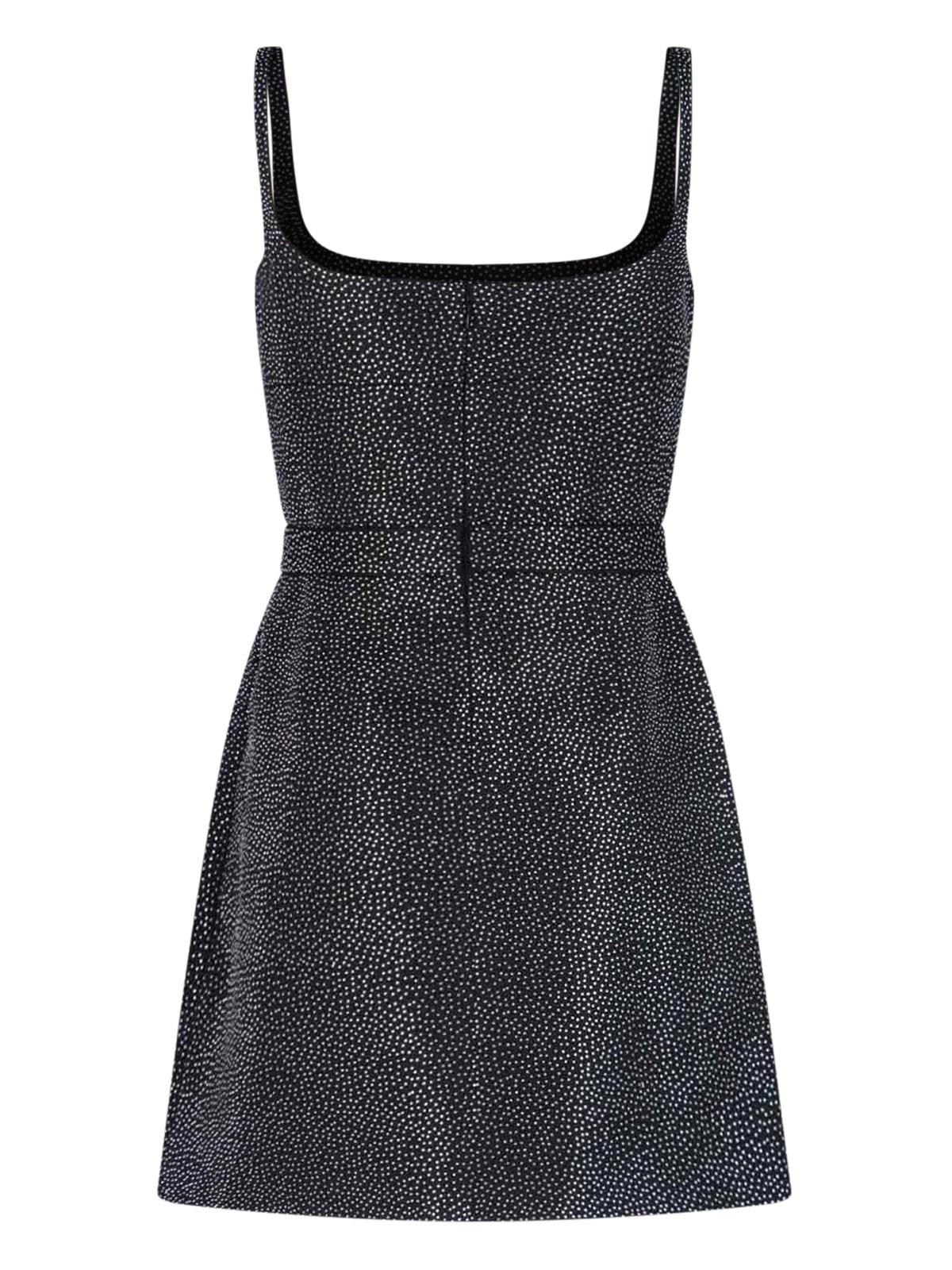 Shop Marc Jacobs Studded Dress In Black