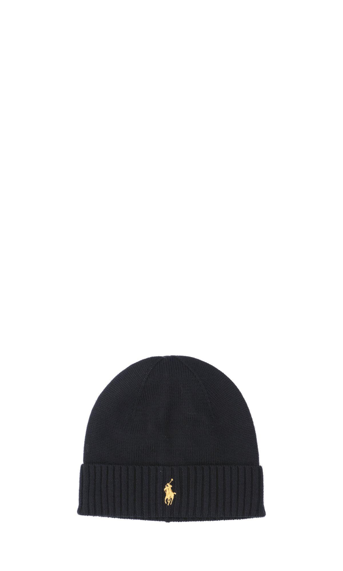 Polo Ralph Lauren Logo Cap In Black
