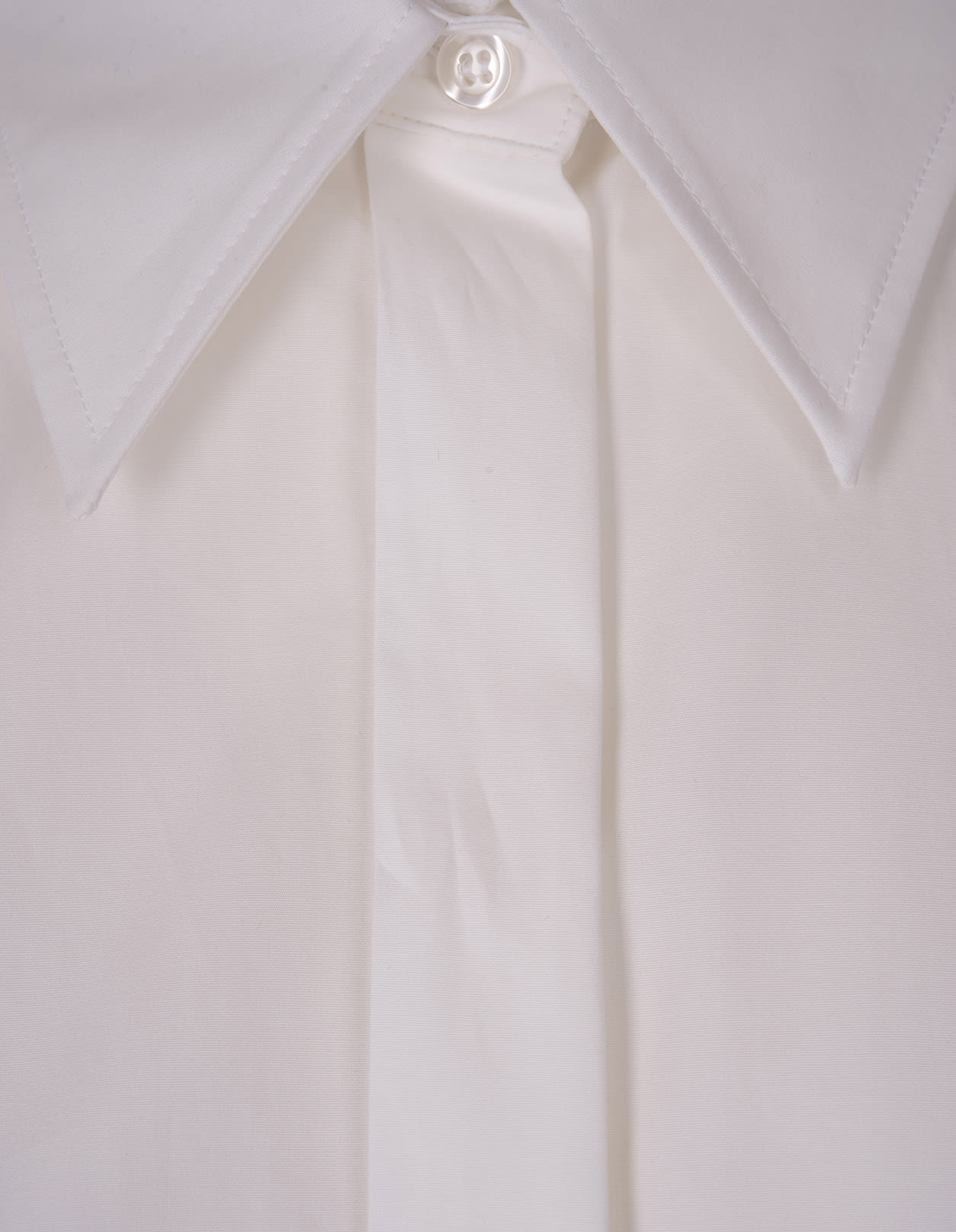 Shop Sportmax White Oste Shirt