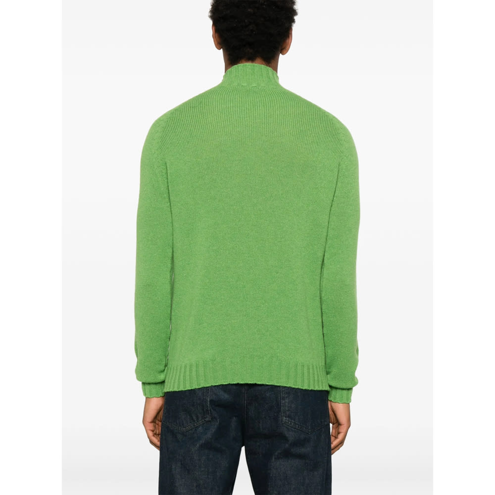 Tagliatore Cashmere Sweaters In Green