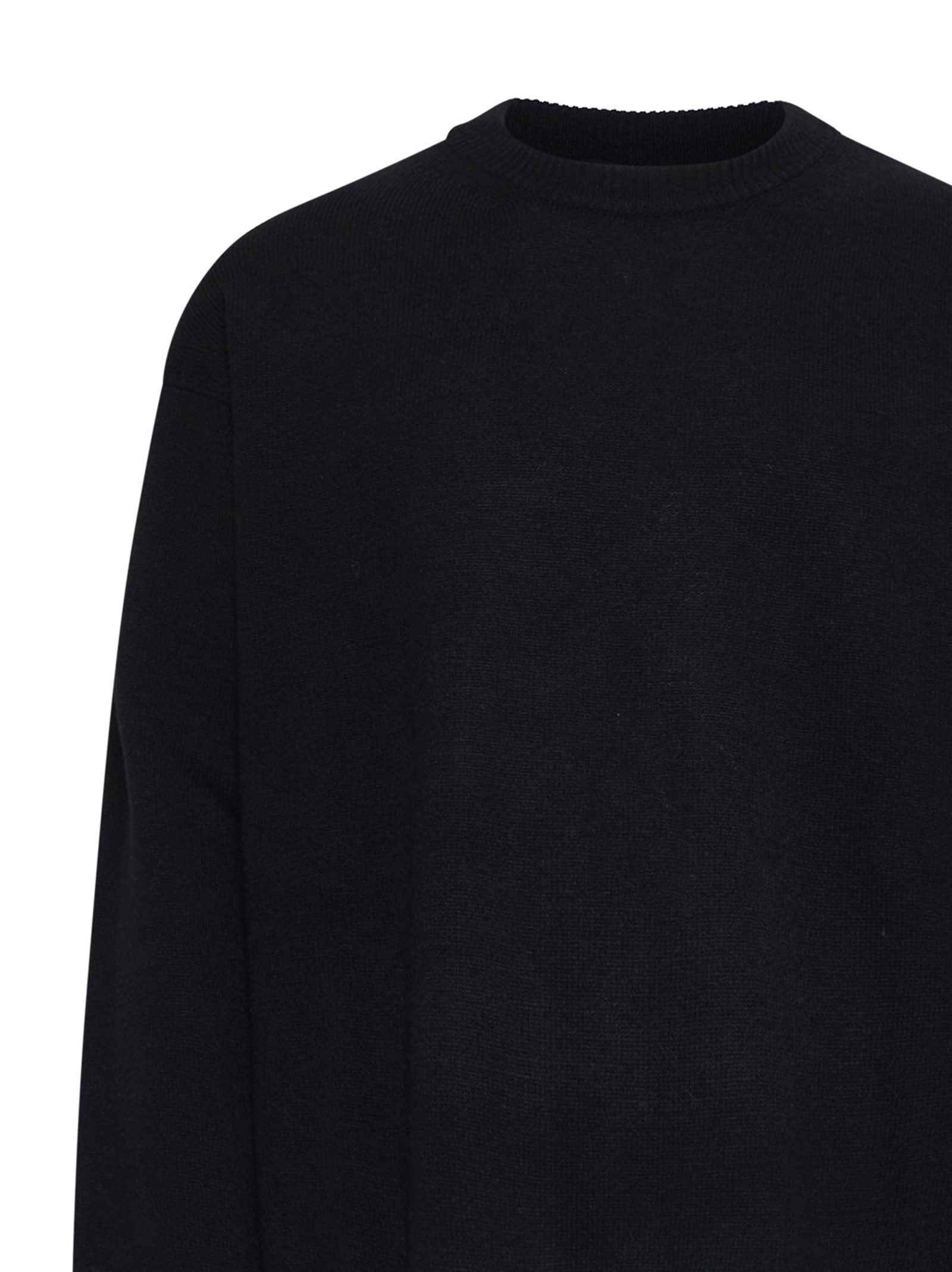 Shop Roberto Collina Sweater In Black