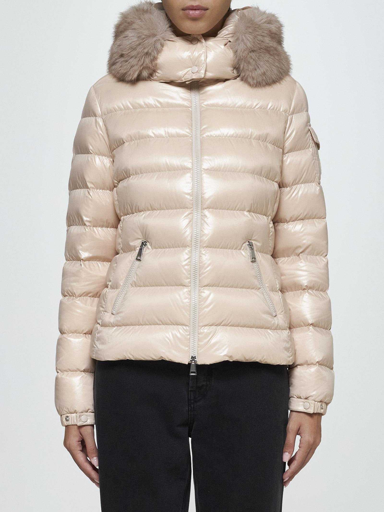 Shop Moncler Badyf Quilted Nylon Down Jacket In White