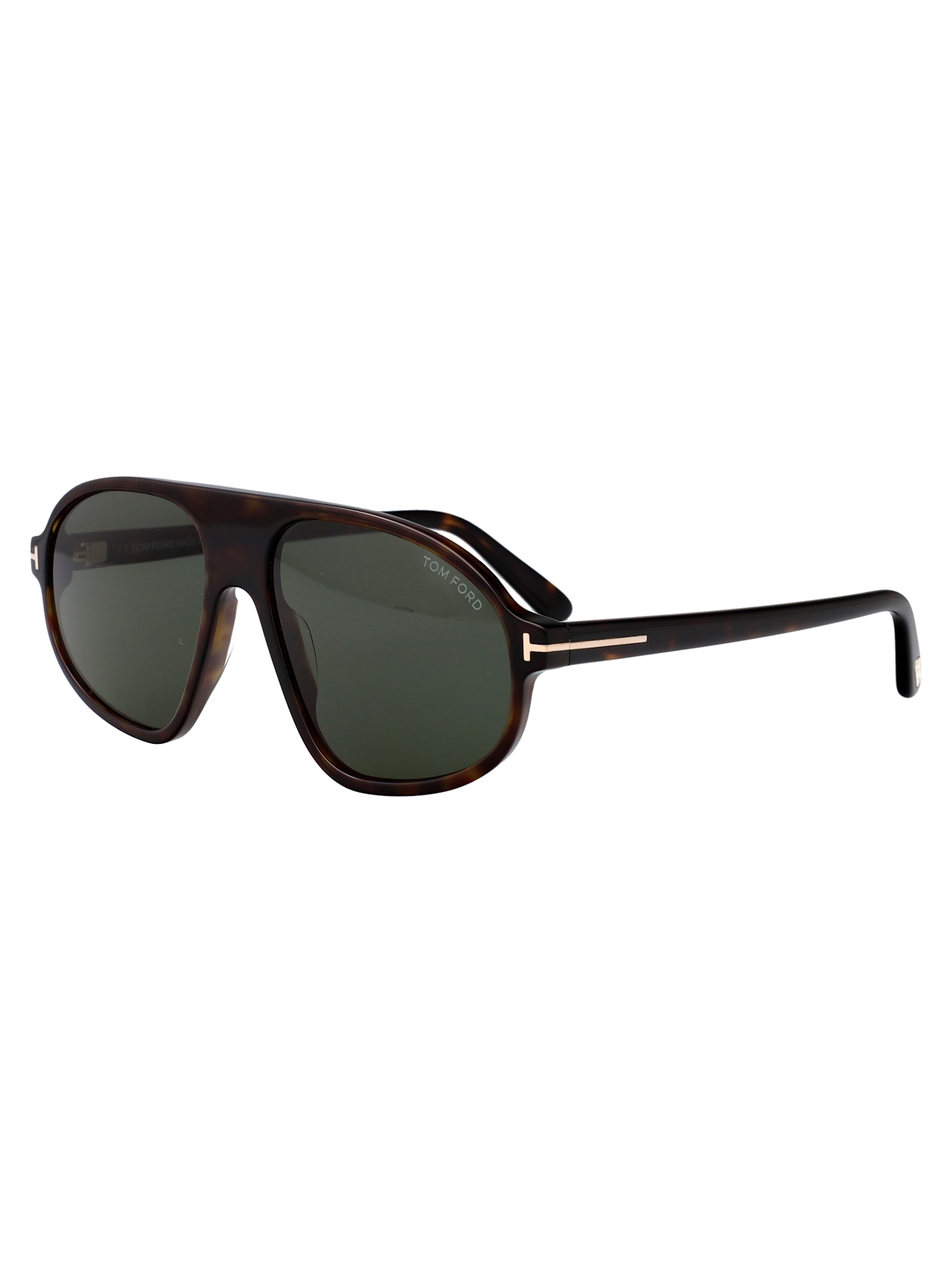 Tom Ford Sunglasses In Avana Scura / Verde