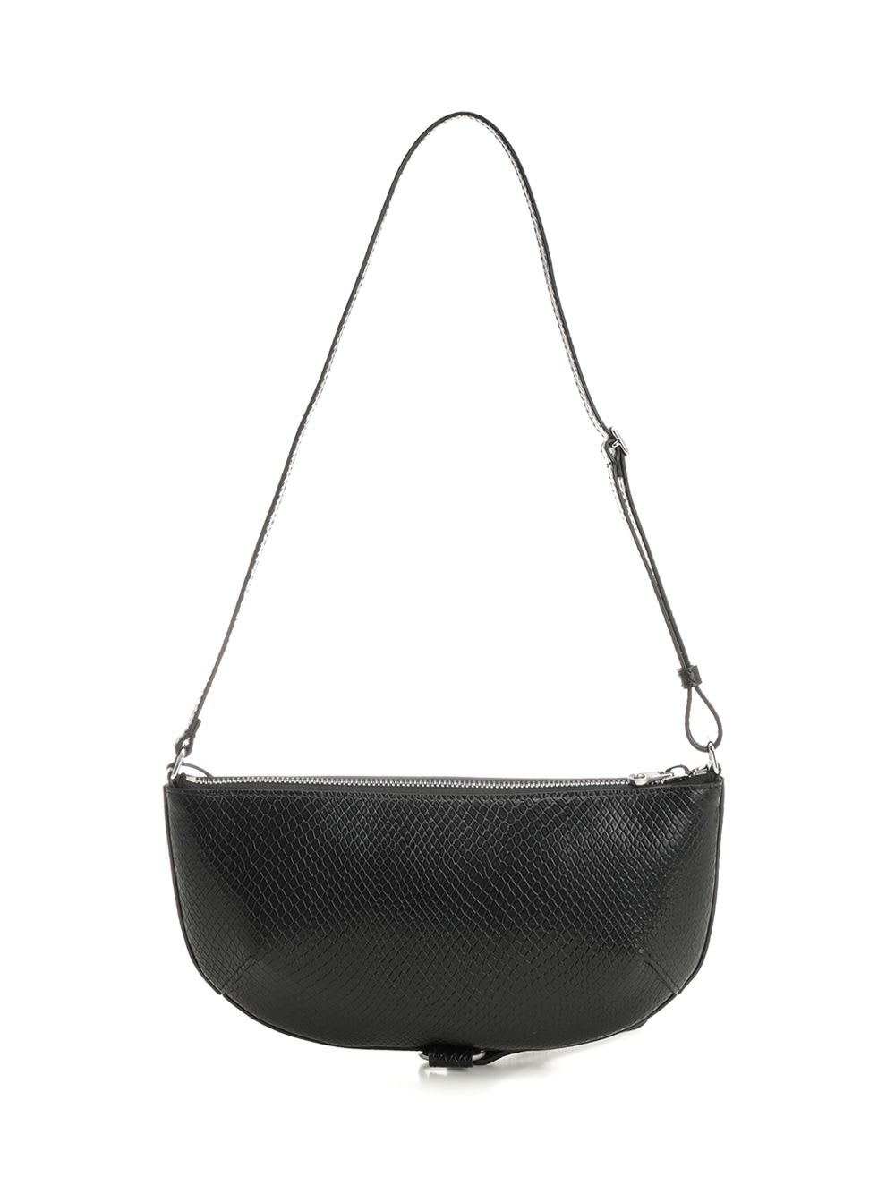 Courrèges Courreges Women Holy Eclipse Leather Shoulder Bag In Black