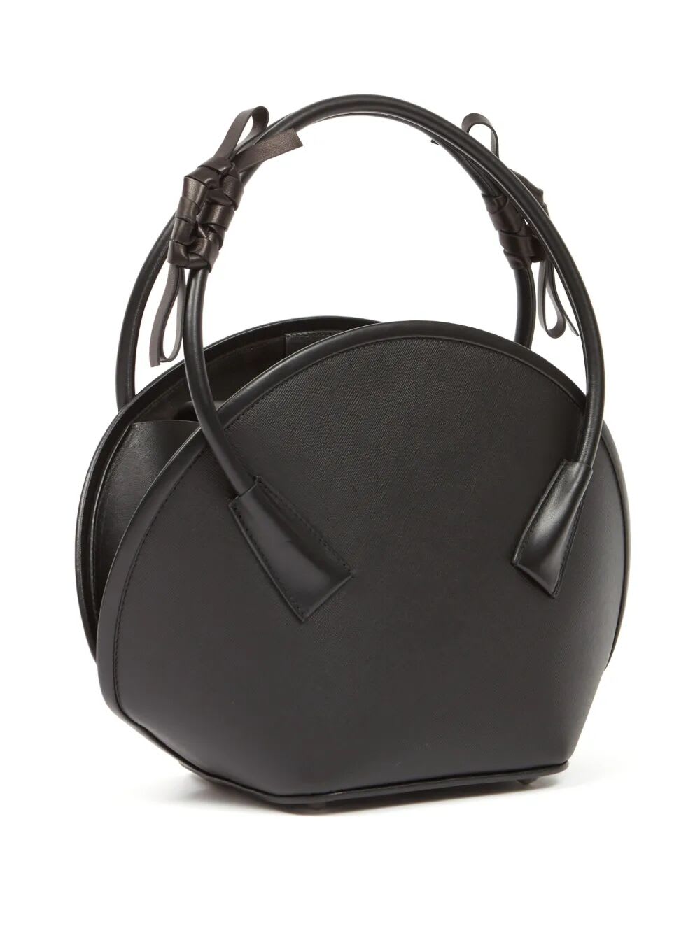 Maison Margiela Small Fortune Tote Bag In Black Black
