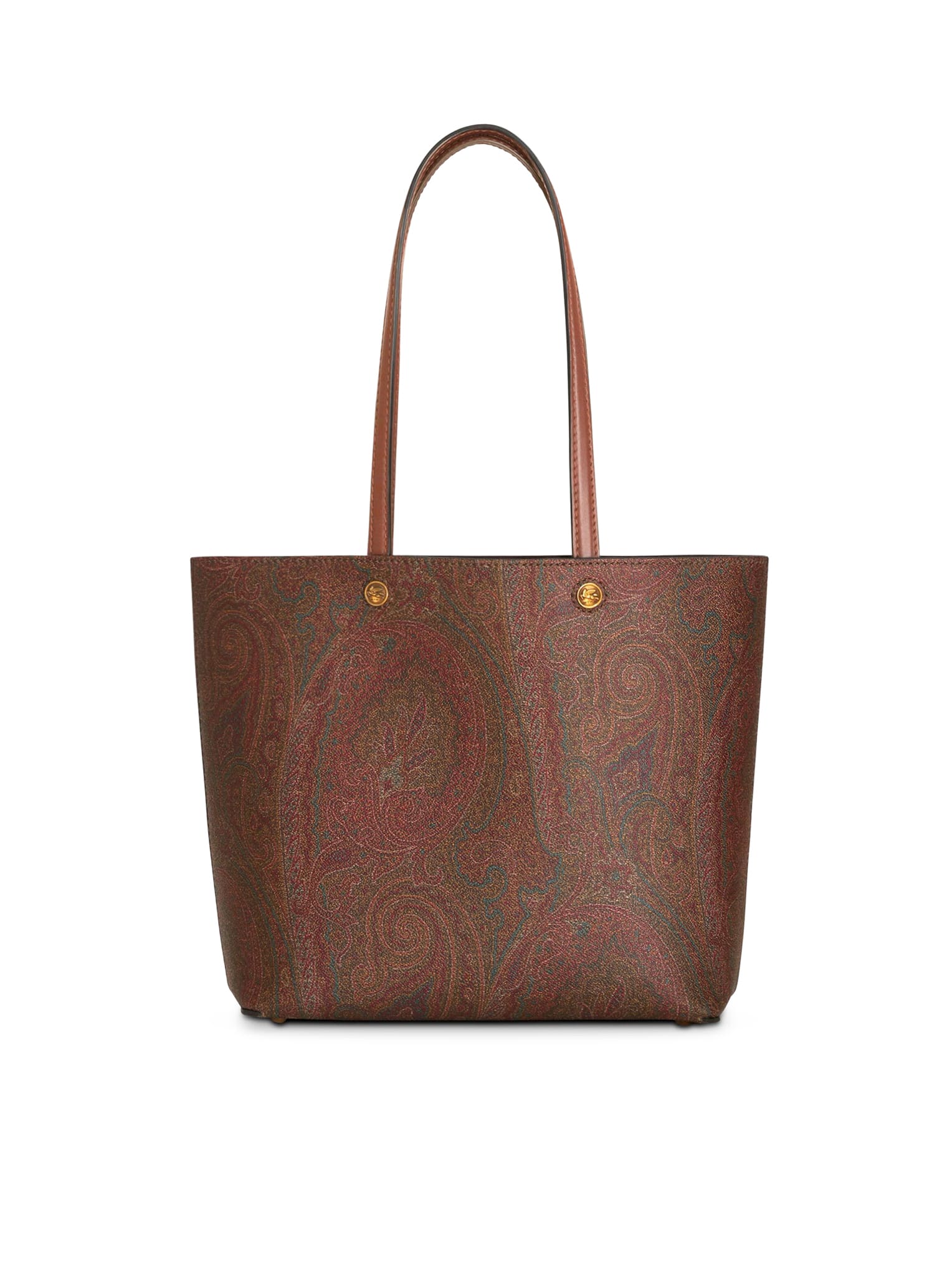 Shop Etro Shopping Essential M Arnica + Pelle D In Brown