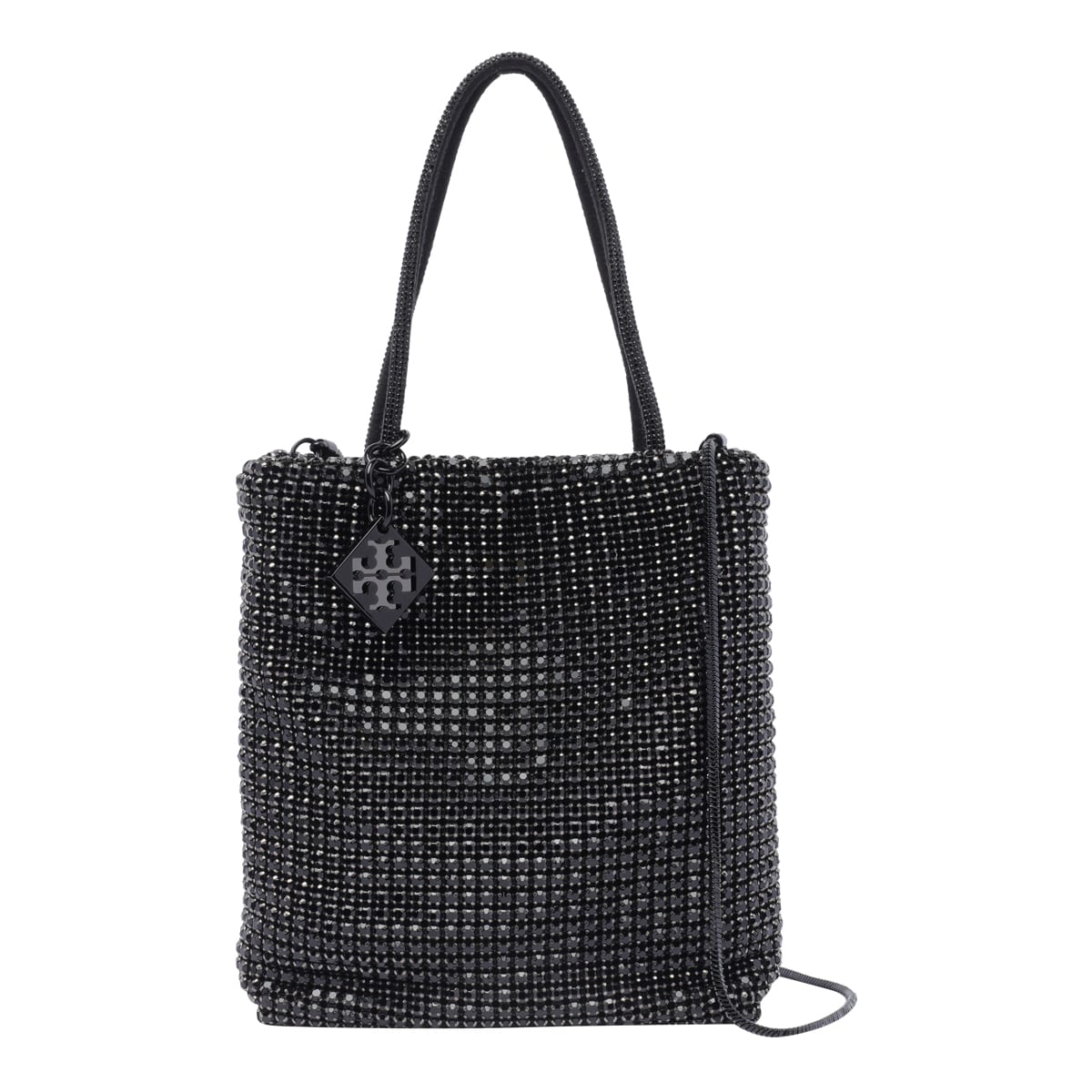 Tory Burch Mini Night Owl Crystal Tote Bag
