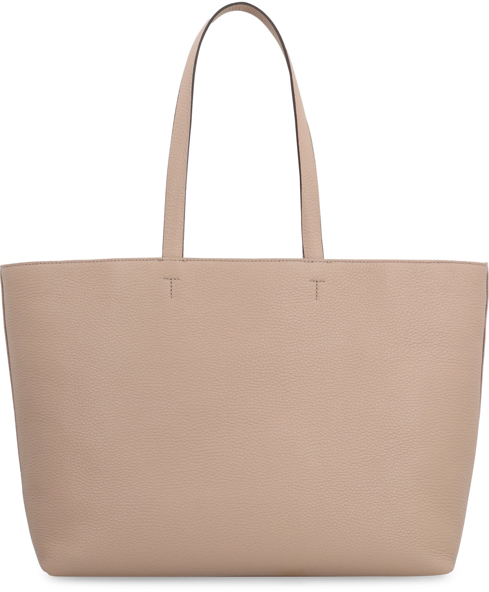 Shop Furla Sfera Grainy Leather Tote