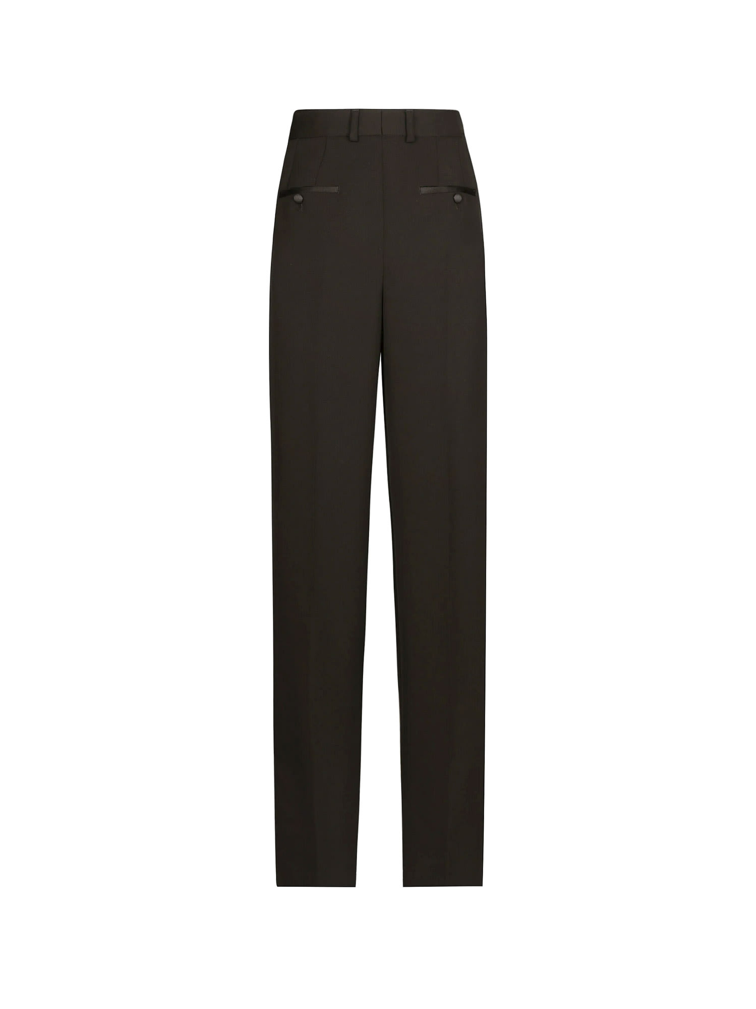 Shop Dolce & Gabbana Trouser In Black