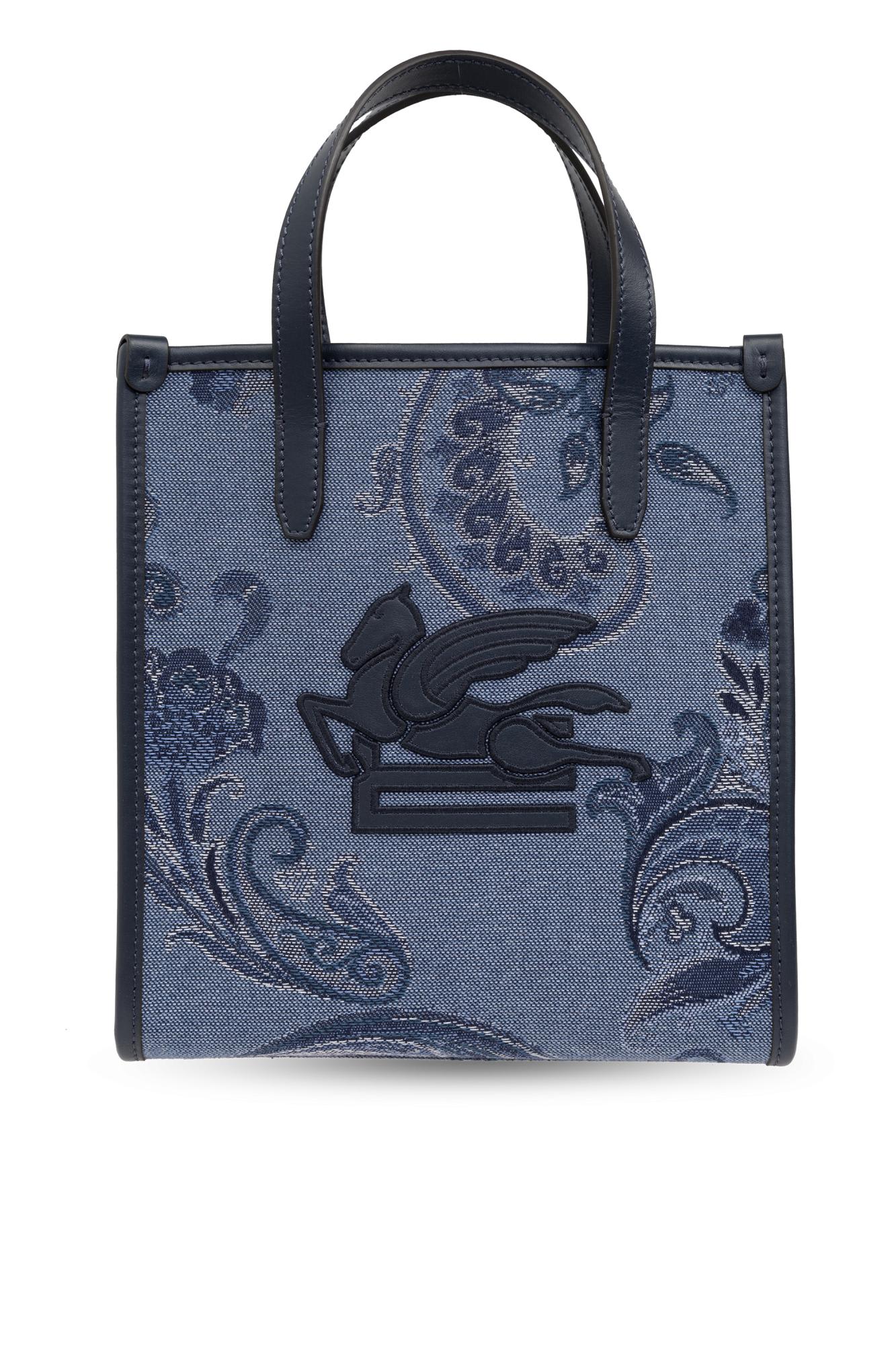 Shop Etro Shopper Bag In Multicolour