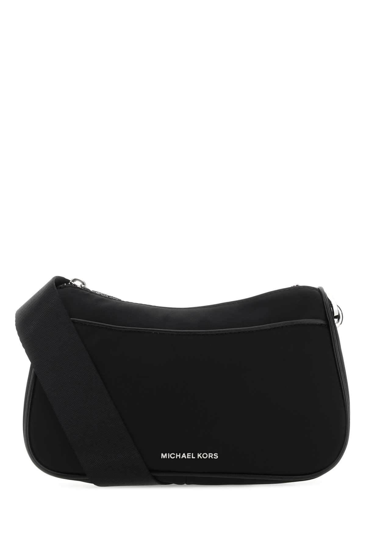 Black Nylon Jet Set Crossbody Bag