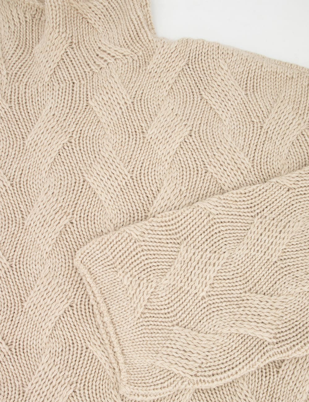 Shop Le Tricot Perugia Jumper In Beige Melange