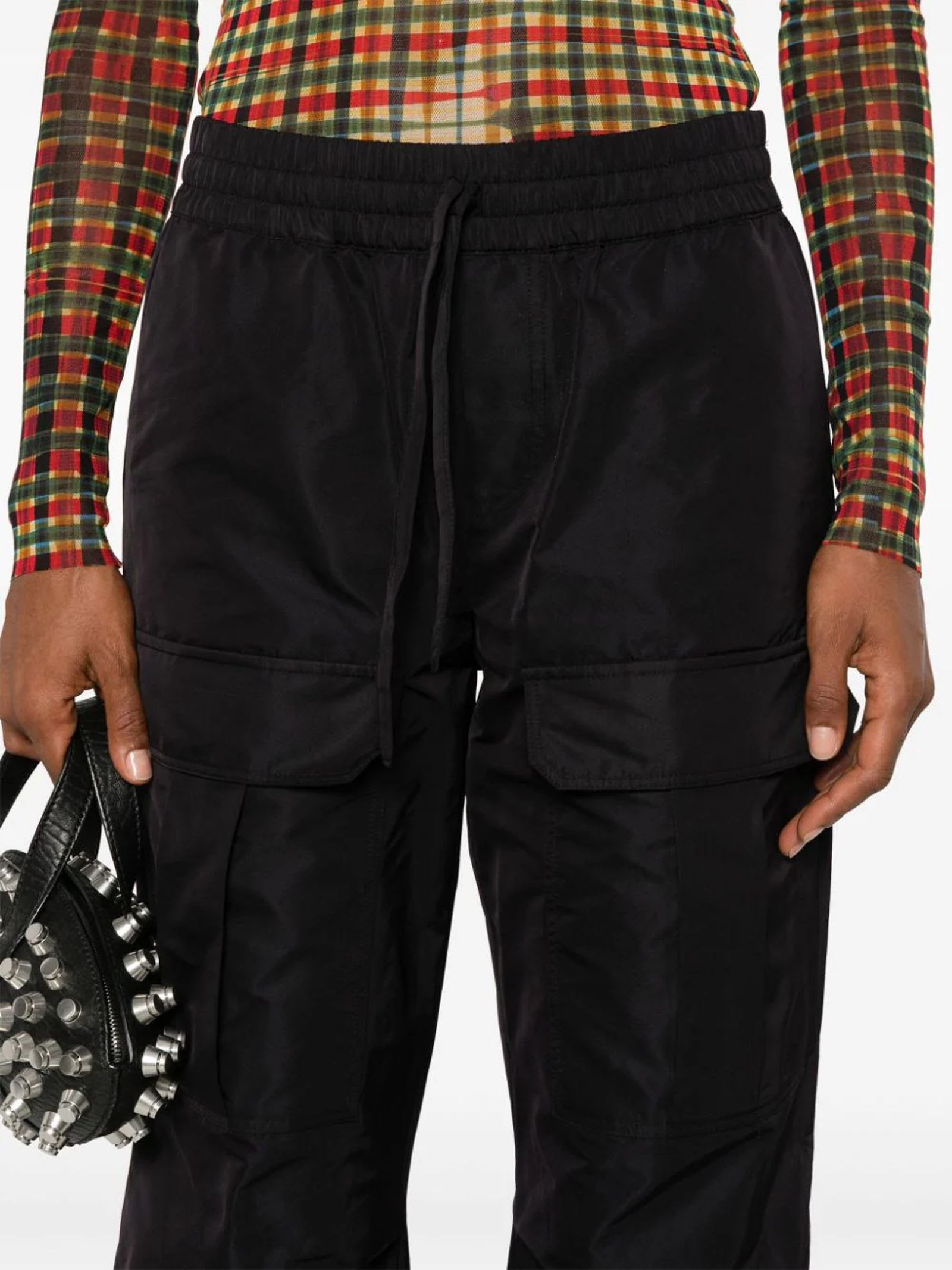 Shop P.a.r.o.s.h Midnight Blue Cargo Pants