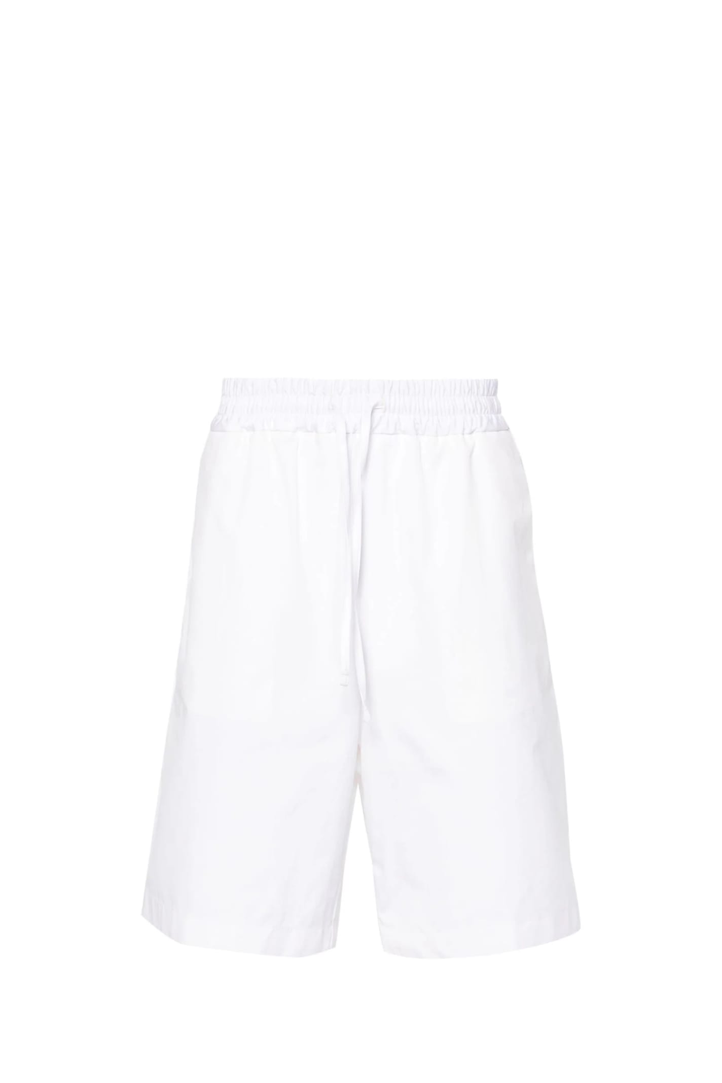 Shop Lardini Shorts In White