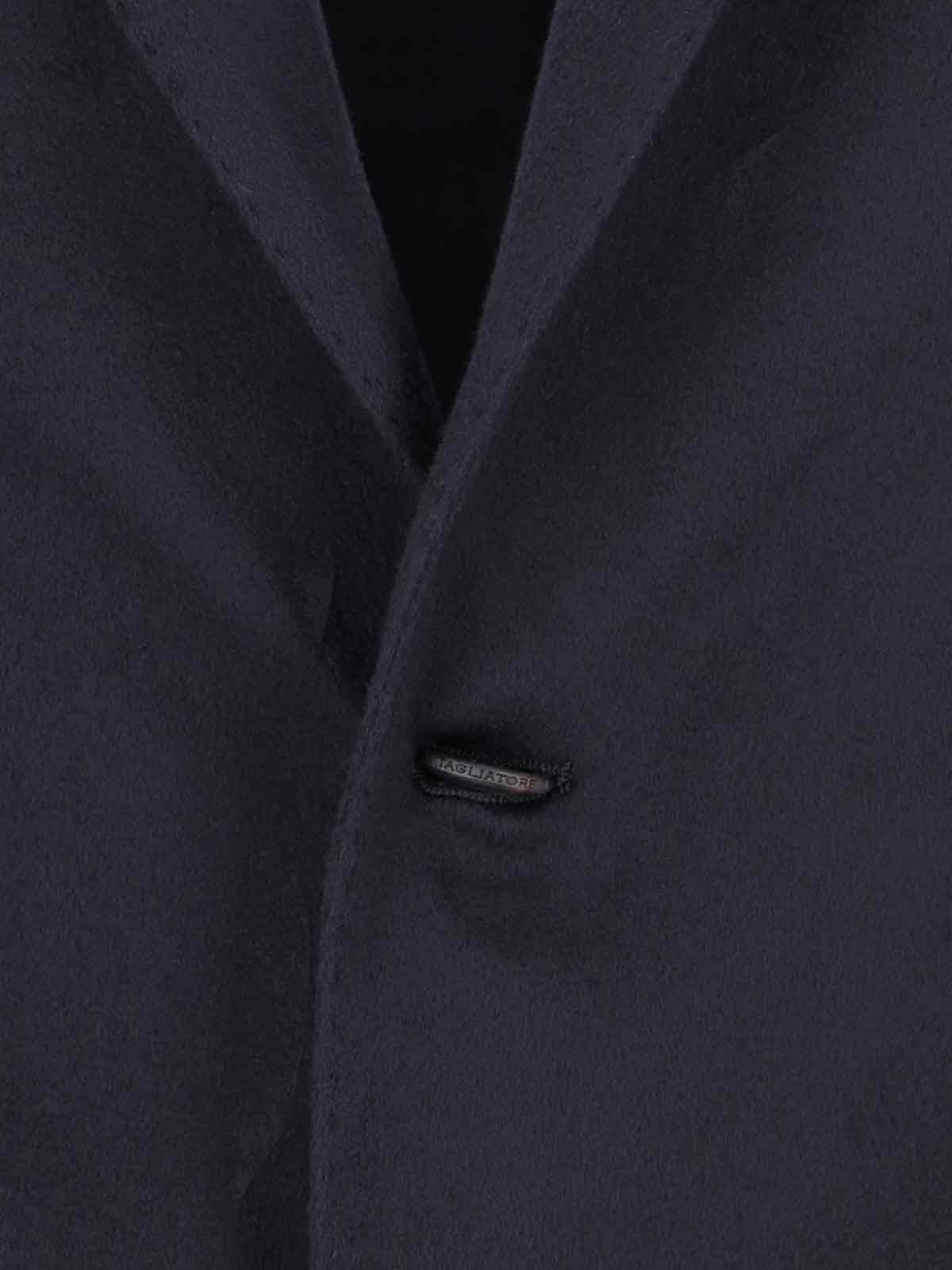 Shop Tagliatore Montecarlo Single-breasted Jacket In Blue