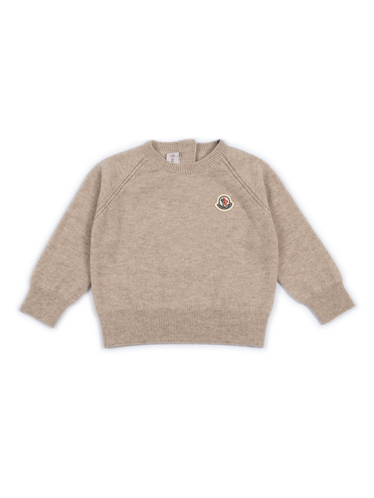 Moncler Crewneck In Brown