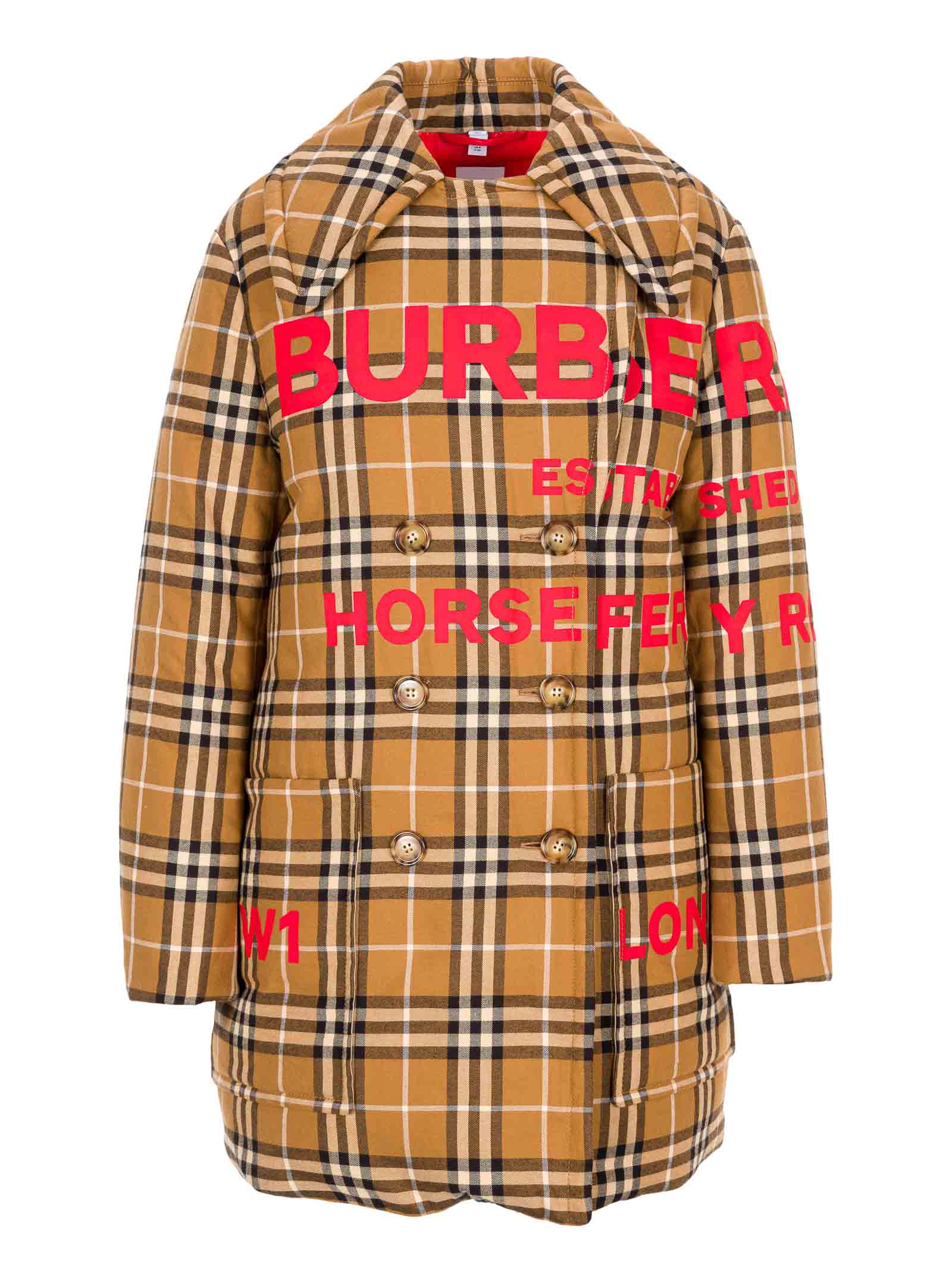 burberry print jacket
