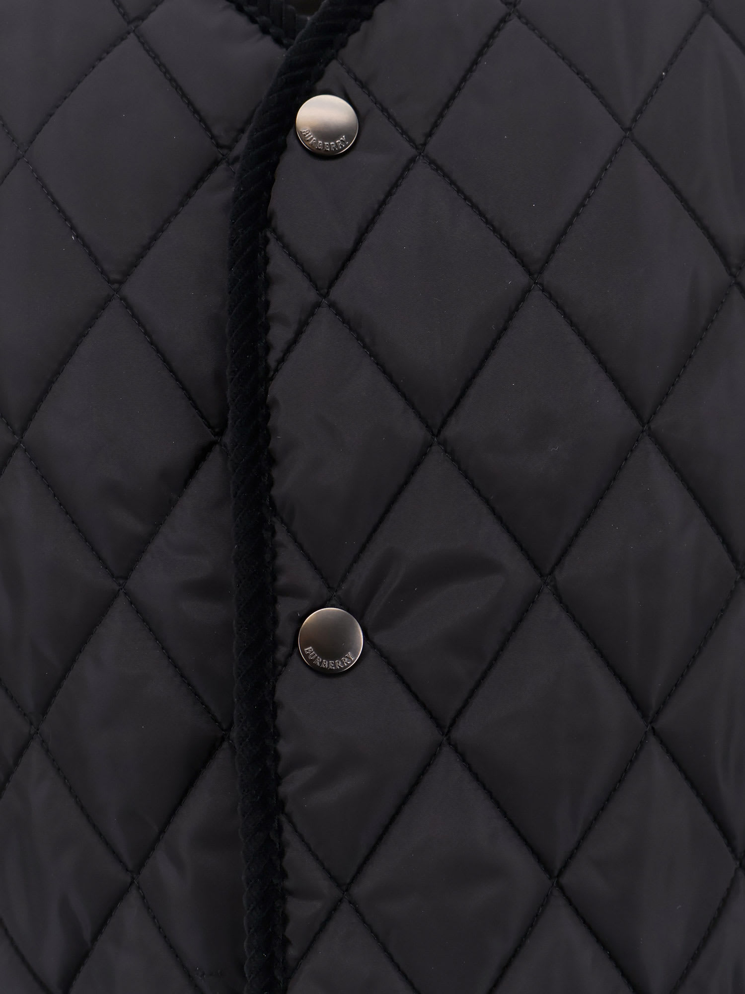 Shop Burberry Vest In Black