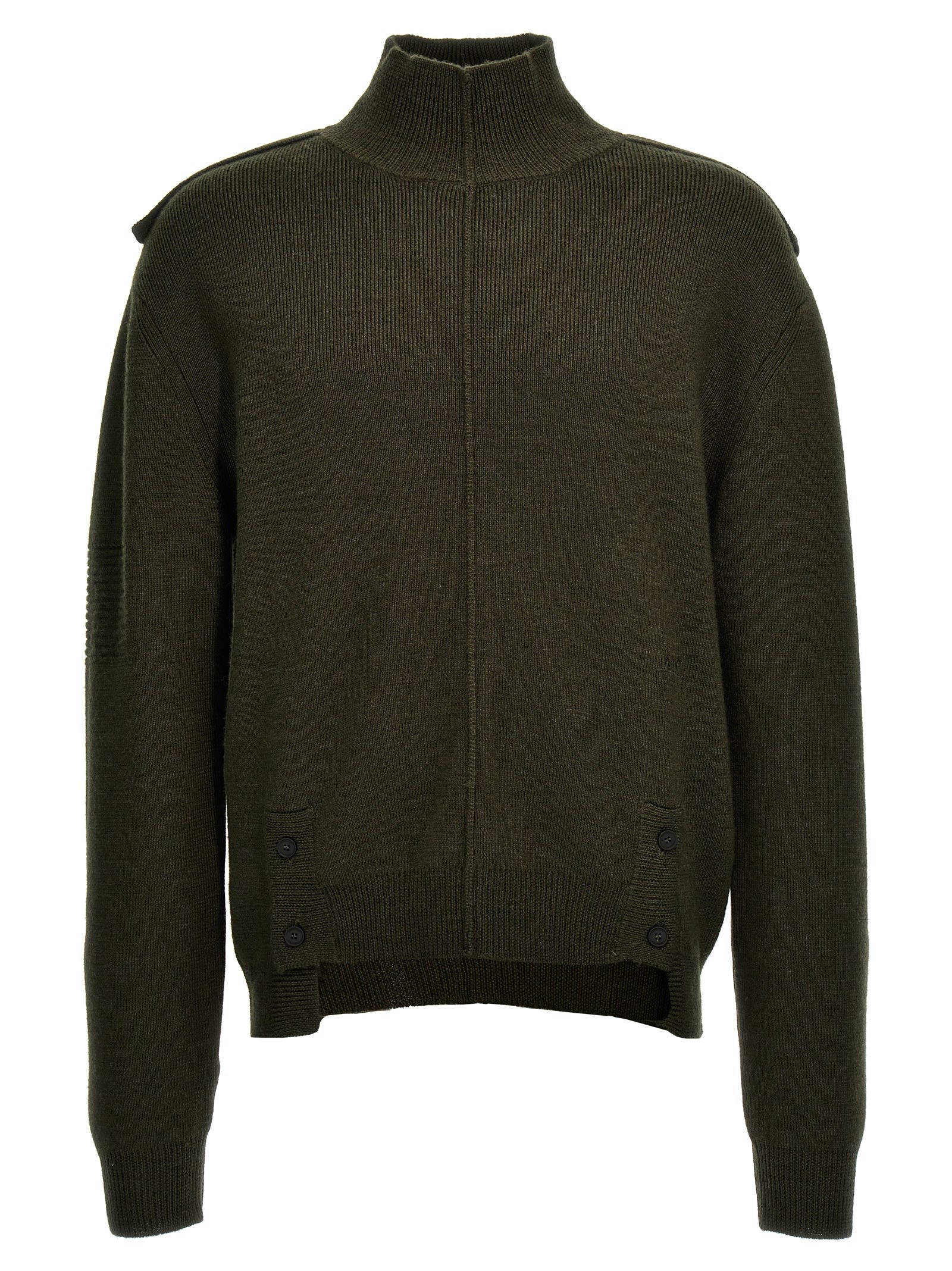 Shop A-cold-wall* Utility Sweater In Green