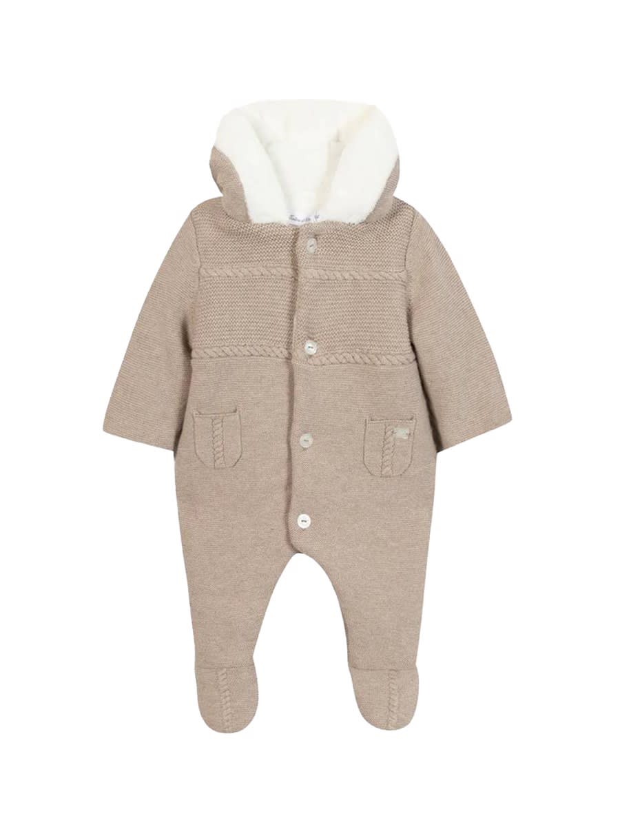 Tartine Et Chocolat Body Baby In Gray