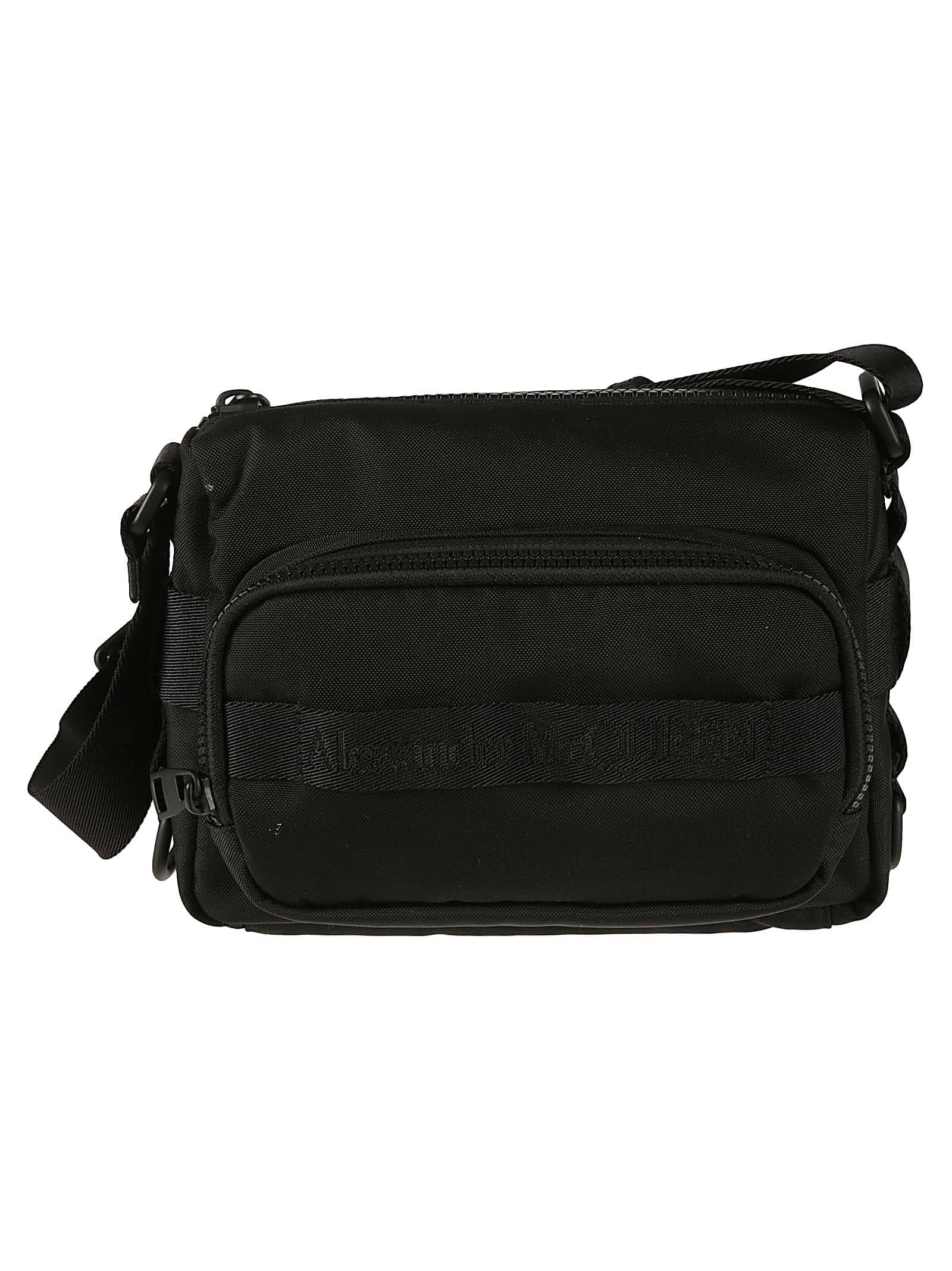 Alexander Mcqueen Camera Shoulder Bag In Black
