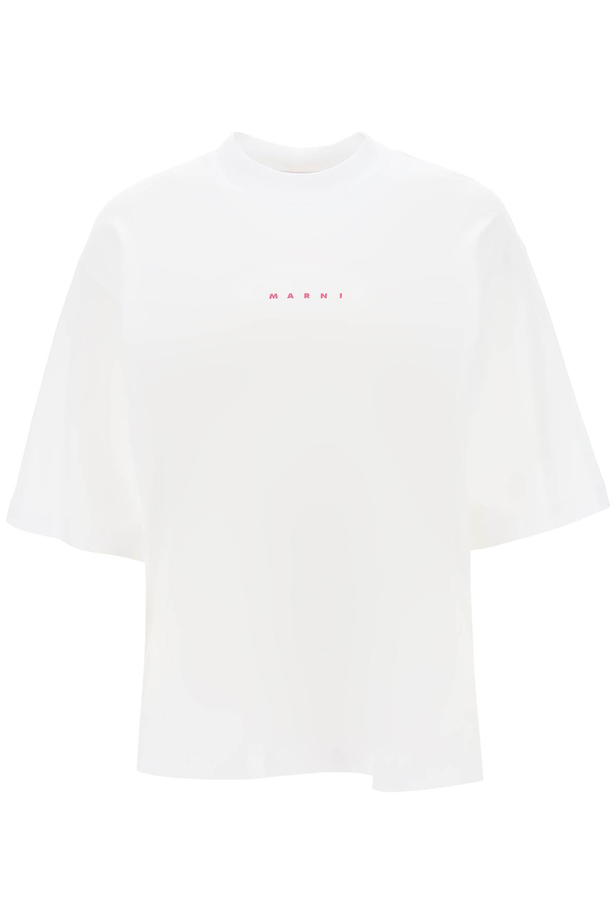 White Oversize T-shirt With Logo