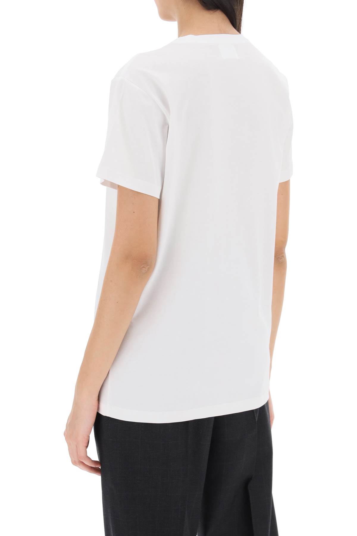 Shop Marant Etoile Aby Regular Fit T-shirt In White